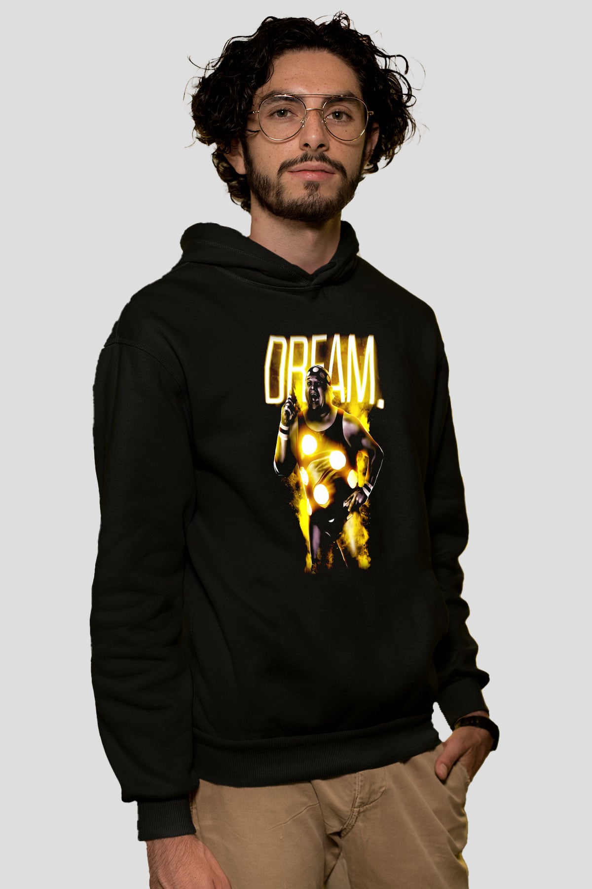 Dusty Rhodes Siyah Unisex Hoodie