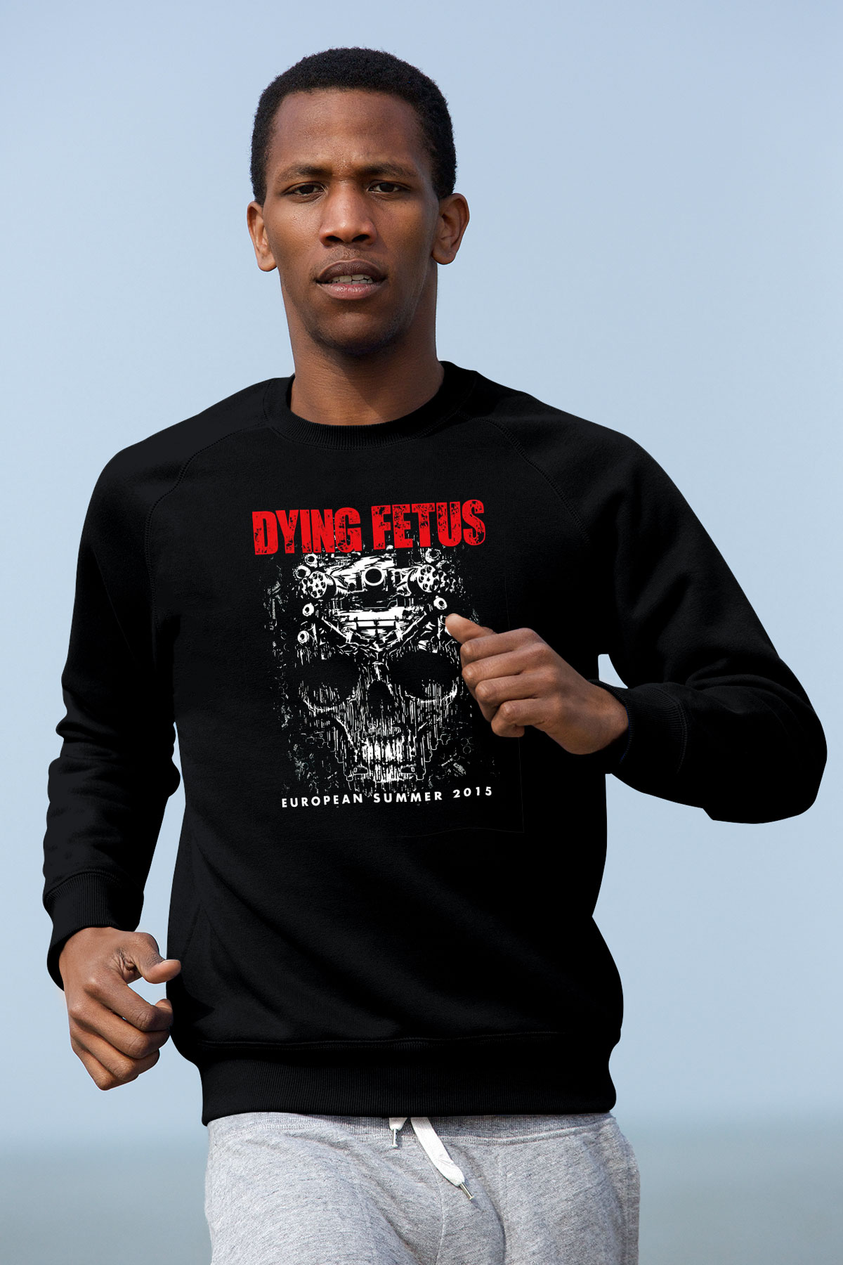 Dying Fetus Siyah Unisex Sweatshirt