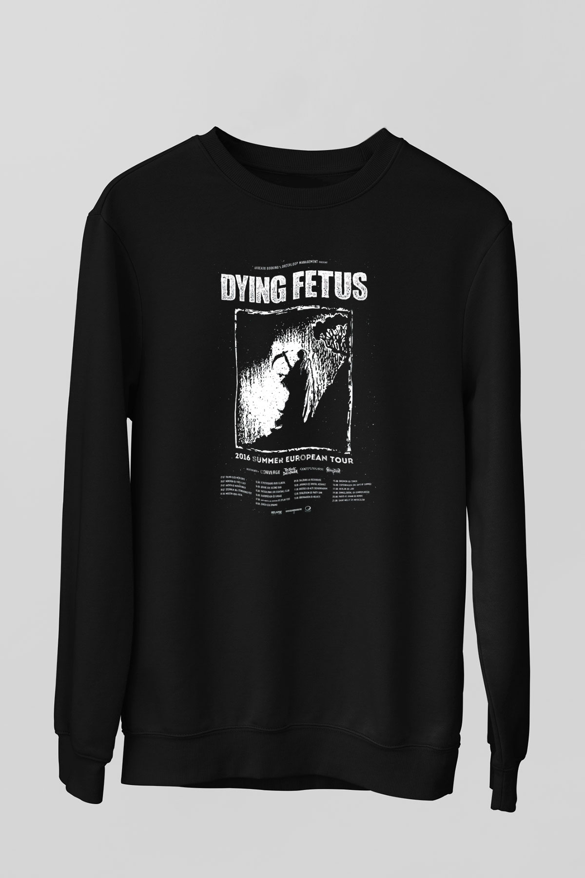 Dying Fetus Siyah Unisex Sweatshirt