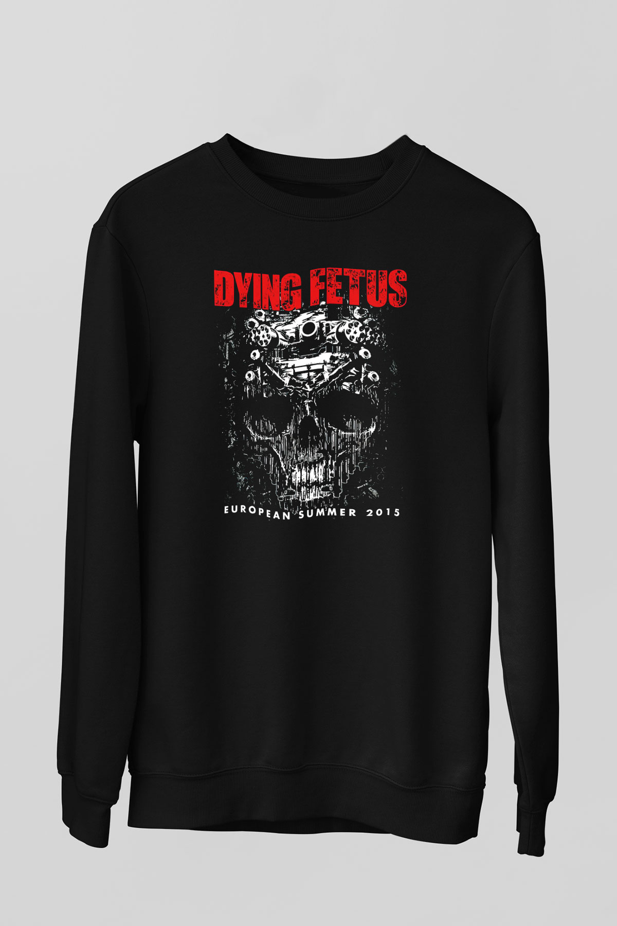 Dying Fetus Siyah Unisex Sweatshirt