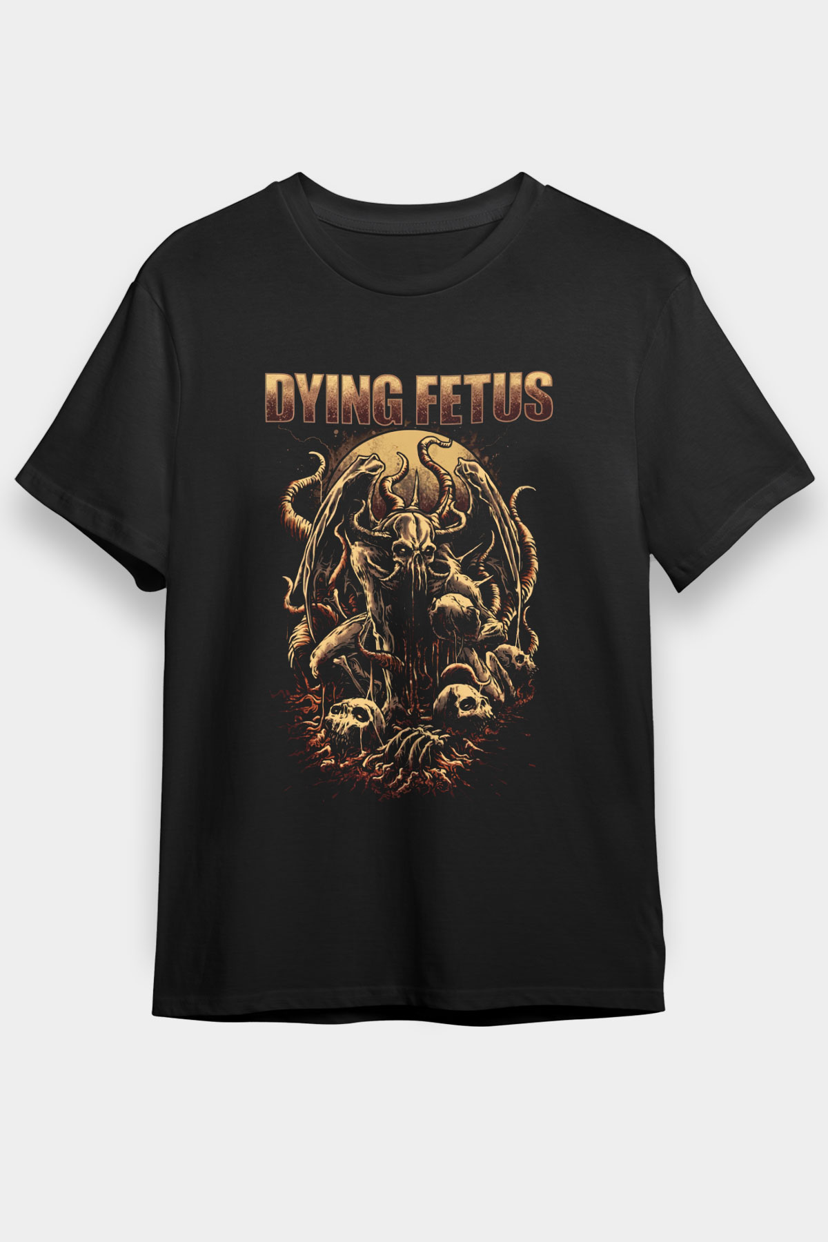 Dying Fetus Siyah Unisex Tişört T-Shirt - TişörtFabrikası