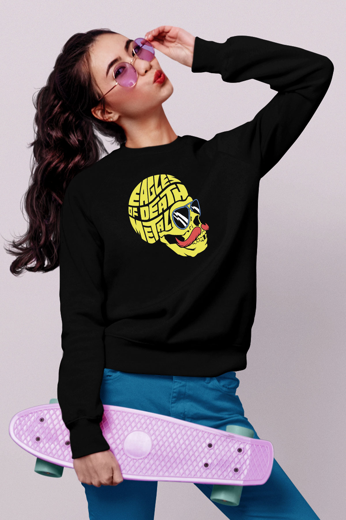 Eagles of Death Metal Siyah Unisex Sweatshirt