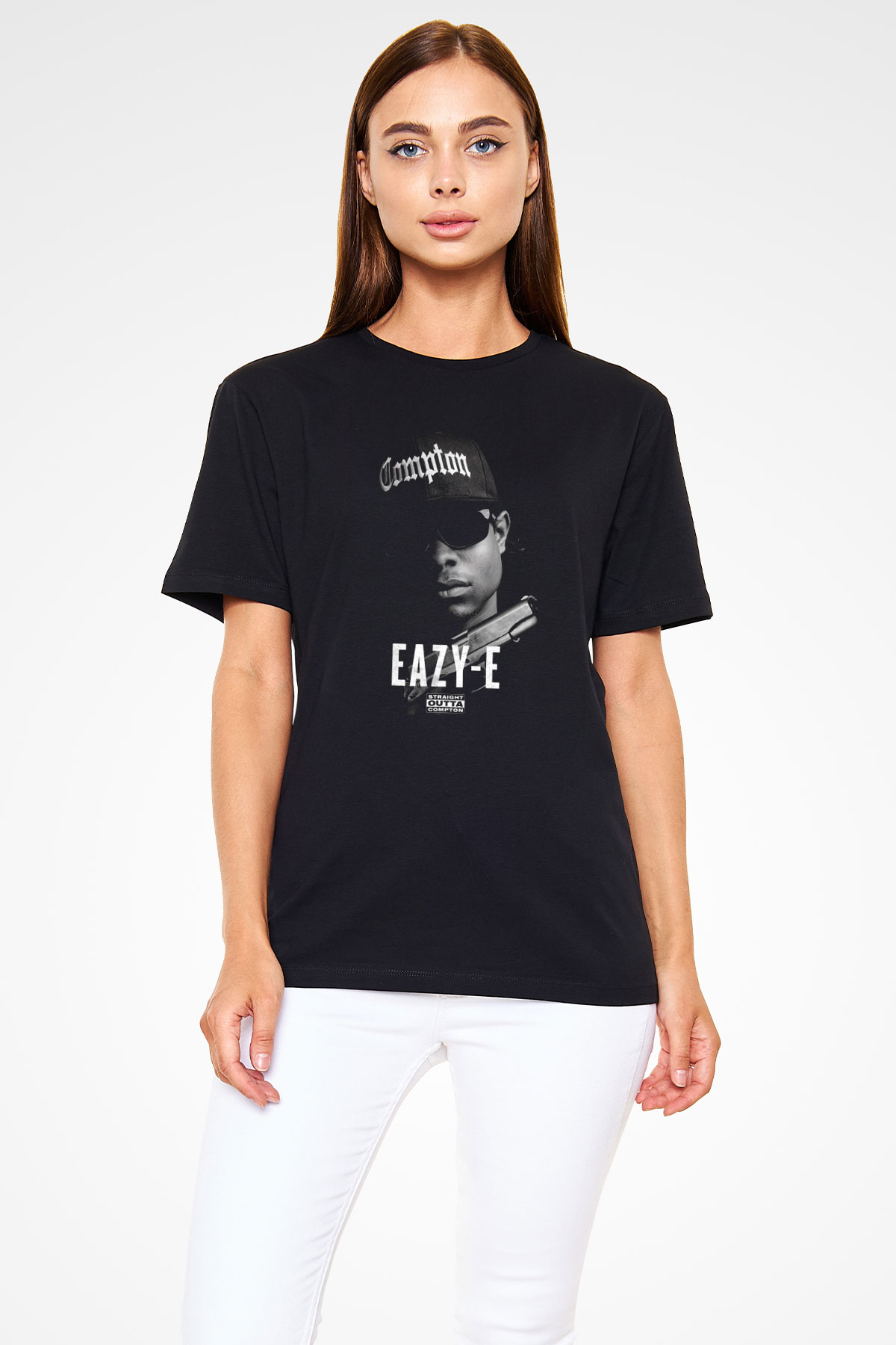 Eazy-E Siyah Unisex Tişört T-Shirt - TişörtFabrikası