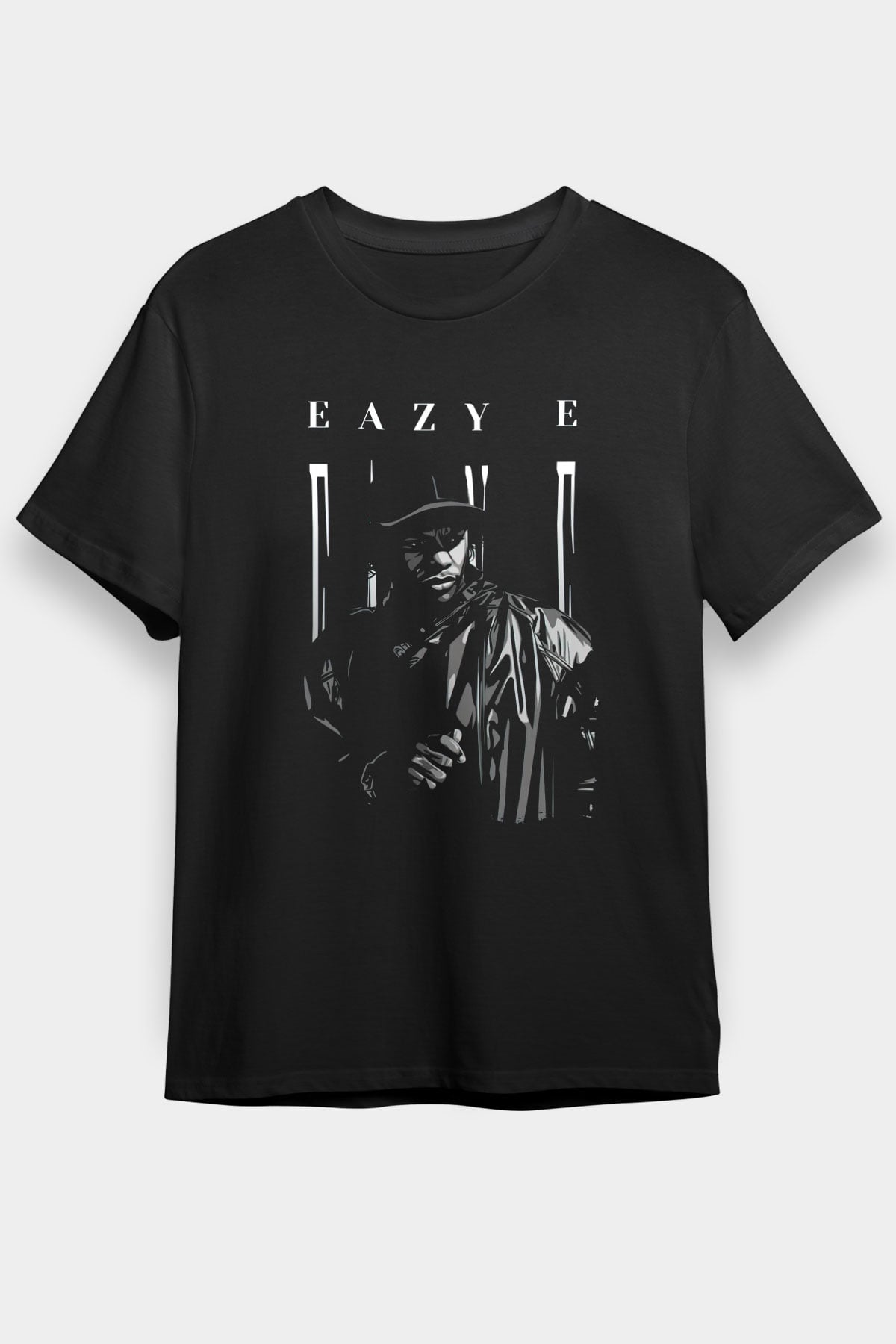 Eazy-E Siyah Unisex Tişört T-Shirt - TişörtFabrikası