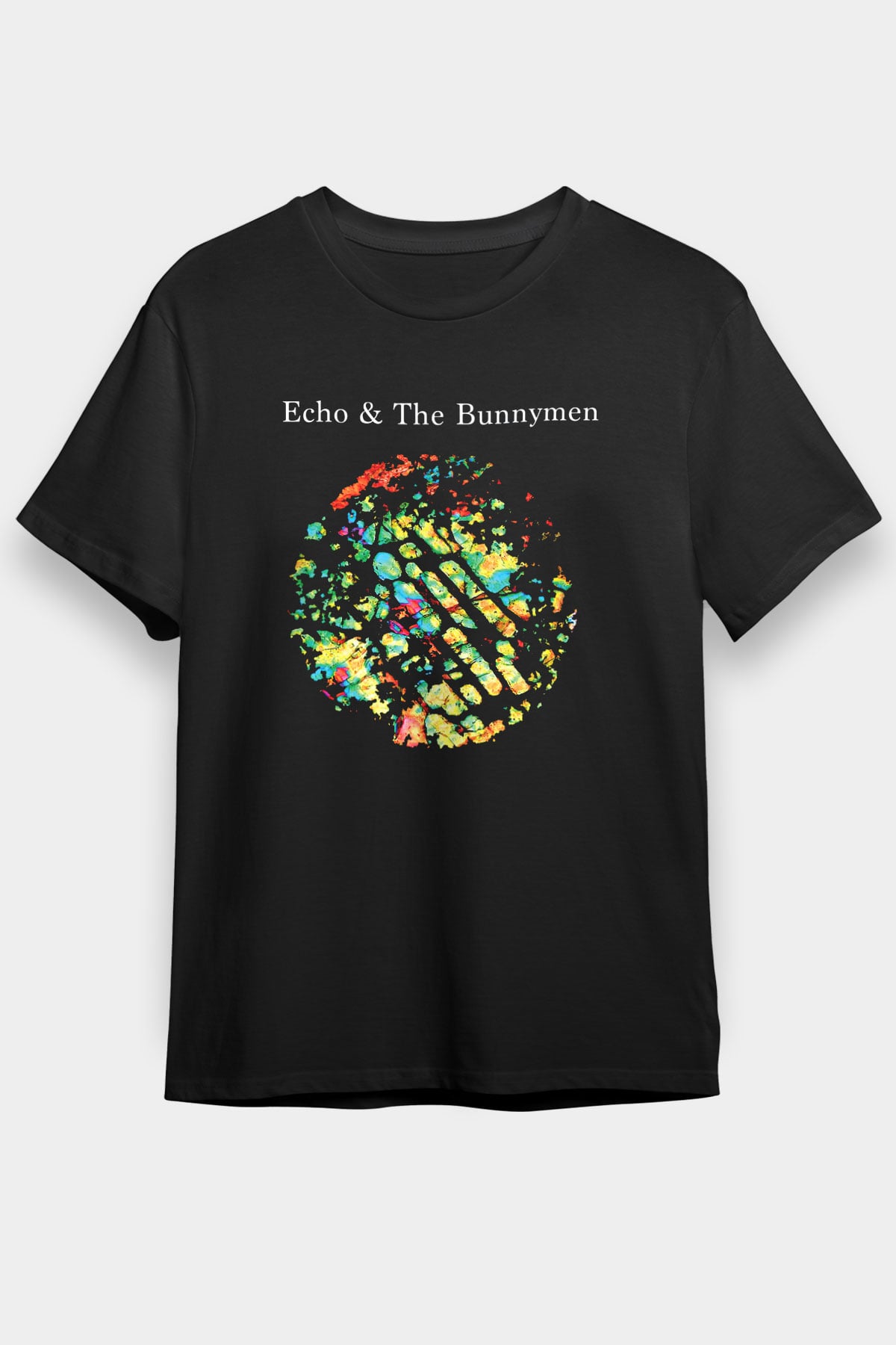 Echo and the Bunnymen Siyah Unisex Tişört T-Shirt - TişörtFabrikası