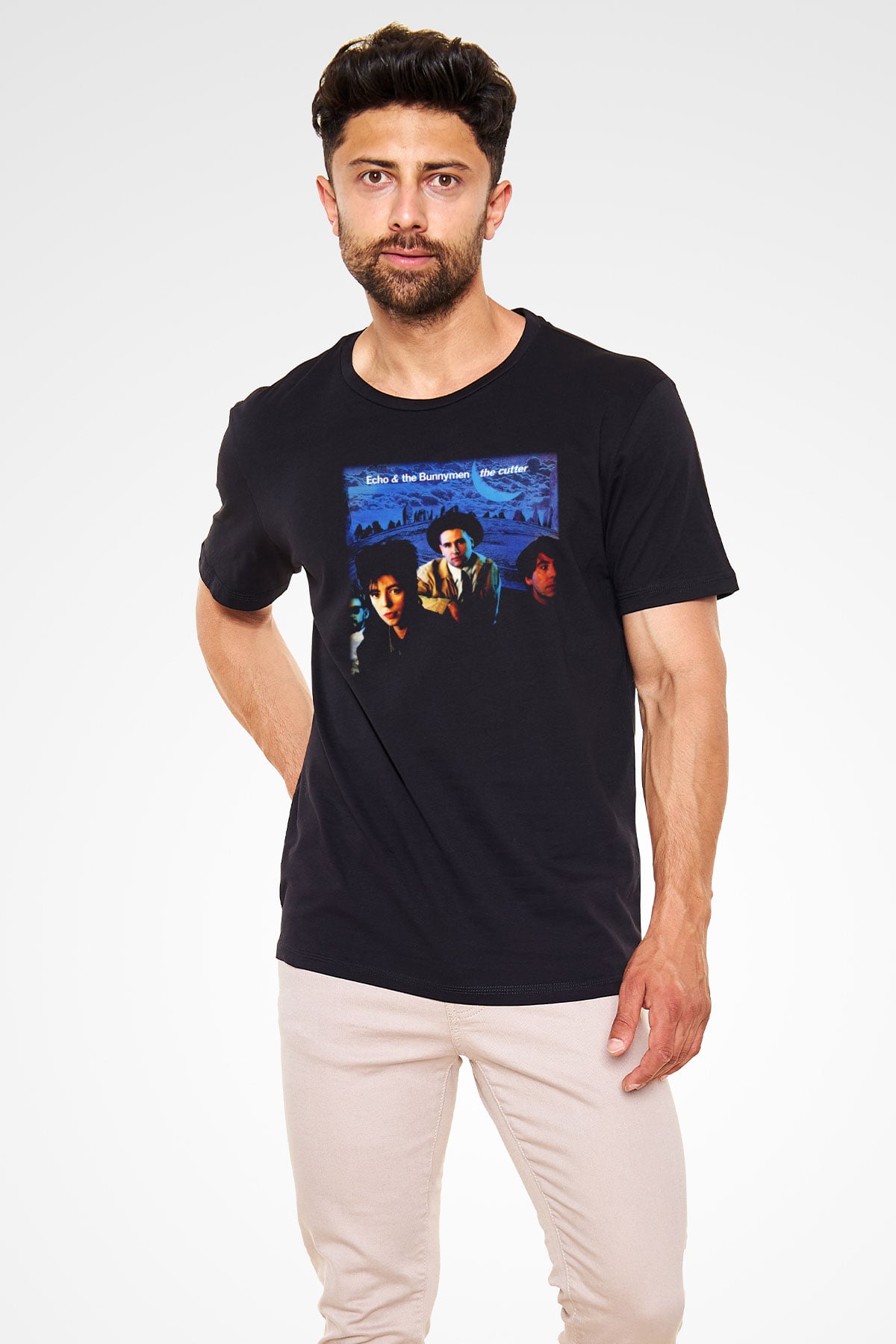 Echo and the Bunnymen Siyah Unisex Tişört T-Shirt - TişörtFabrikası