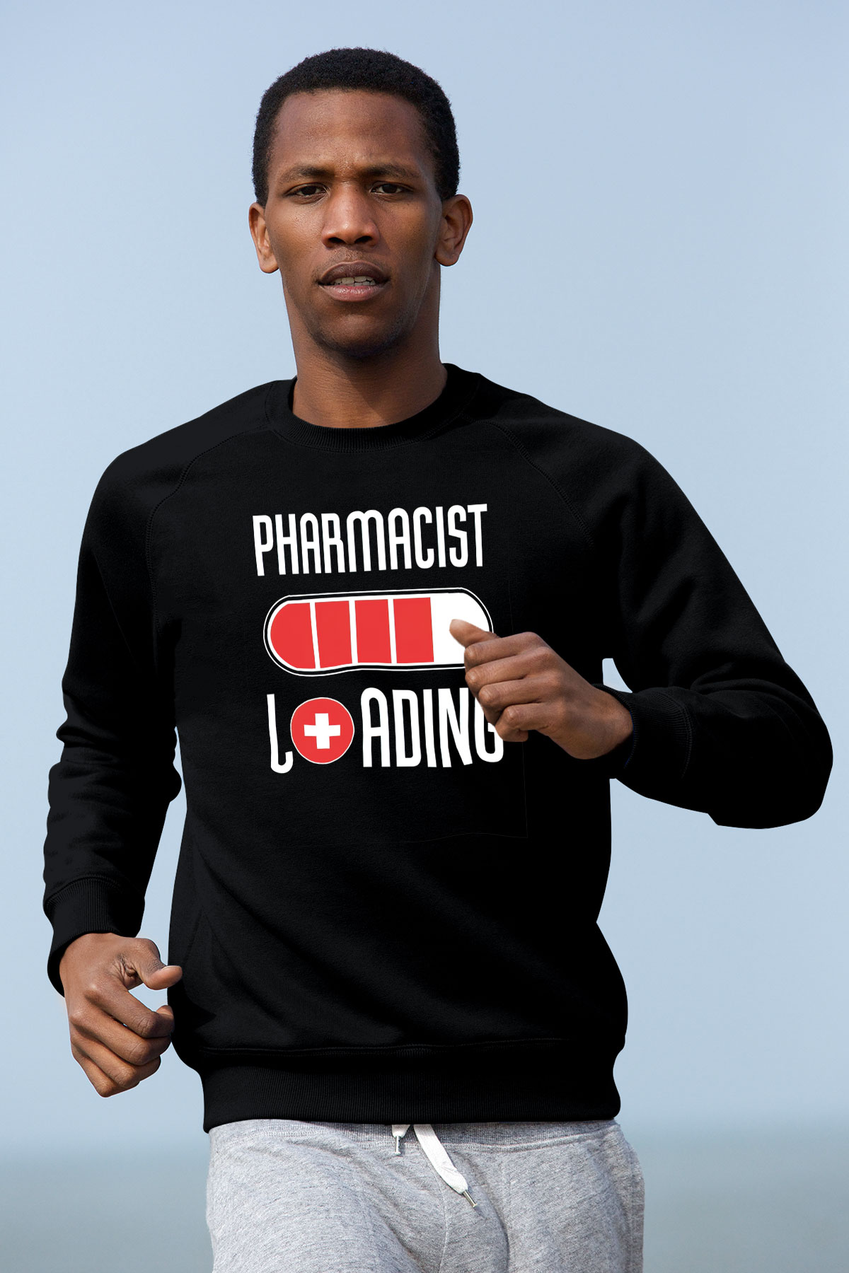 Eczacı Siyah Unisex Sweatshirt