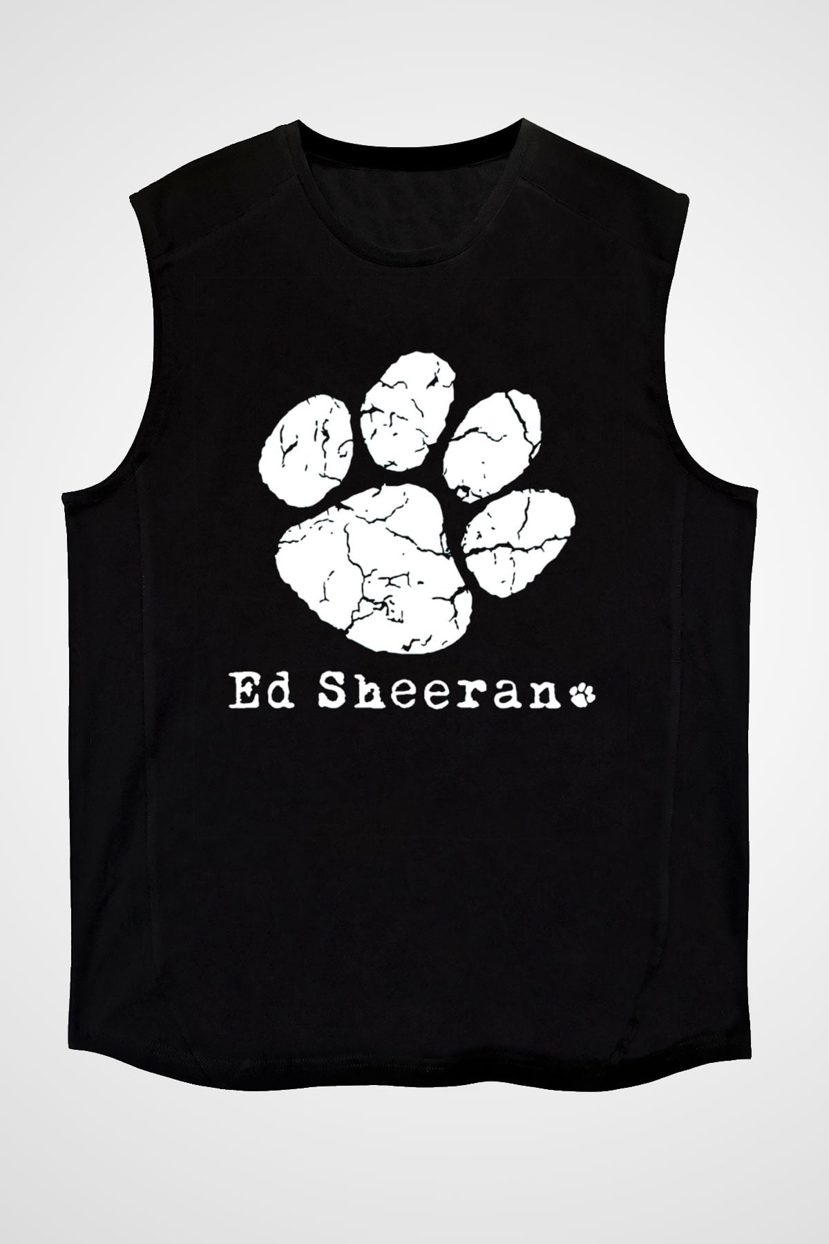 Ed Sheeran Siyah Unisex Kolsuz Tişört