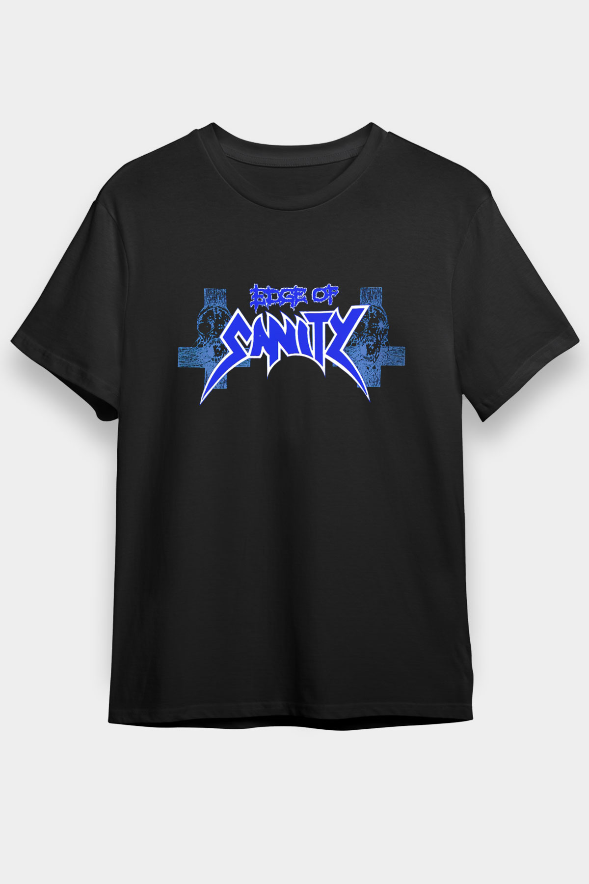Edge of Sanity Siyah Unisex Tişört T-Shirt - TişörtFabrikası