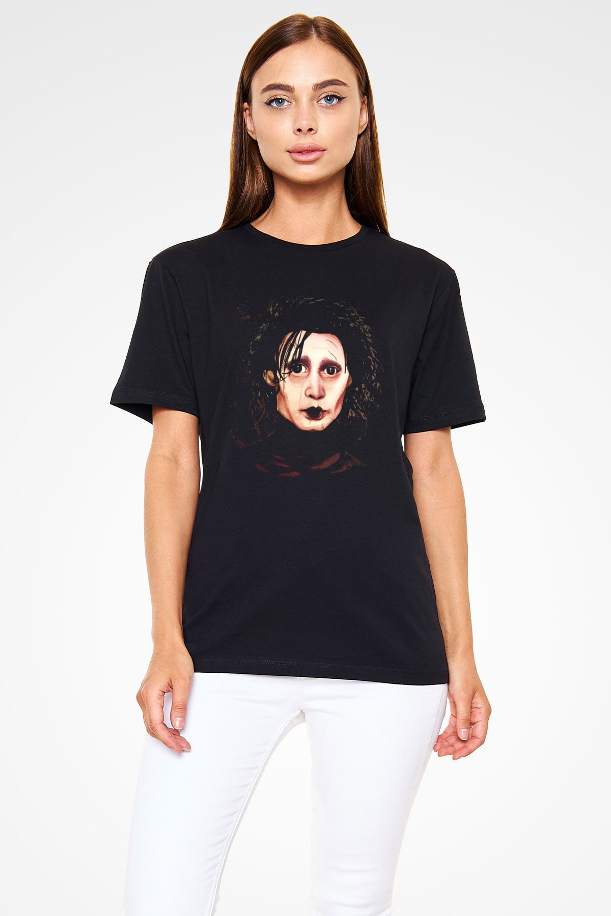 Edward Scissorhands Siyah Unisex Tişört