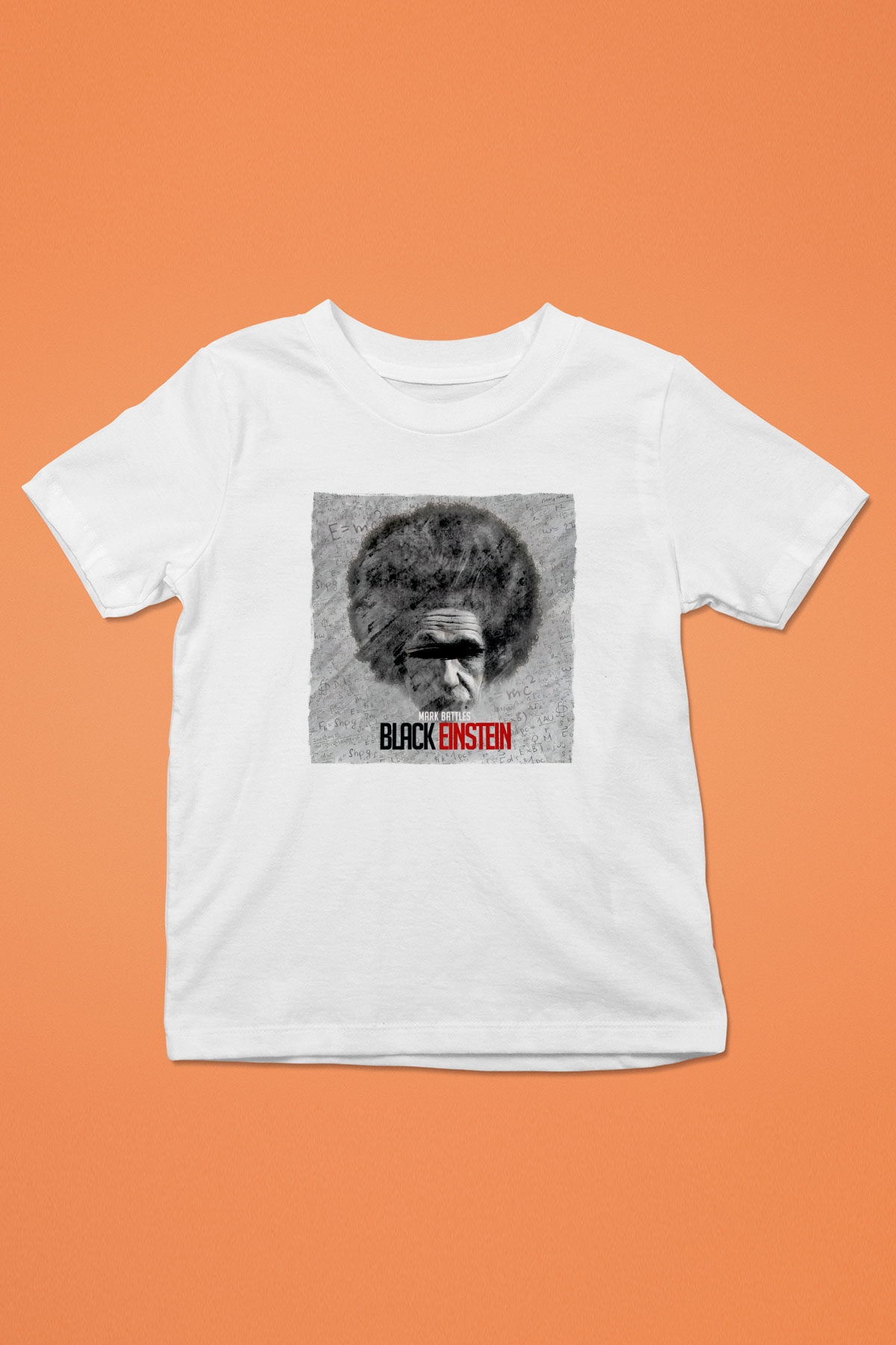 Einstein Beyaz Unisex Çocuk Tişört