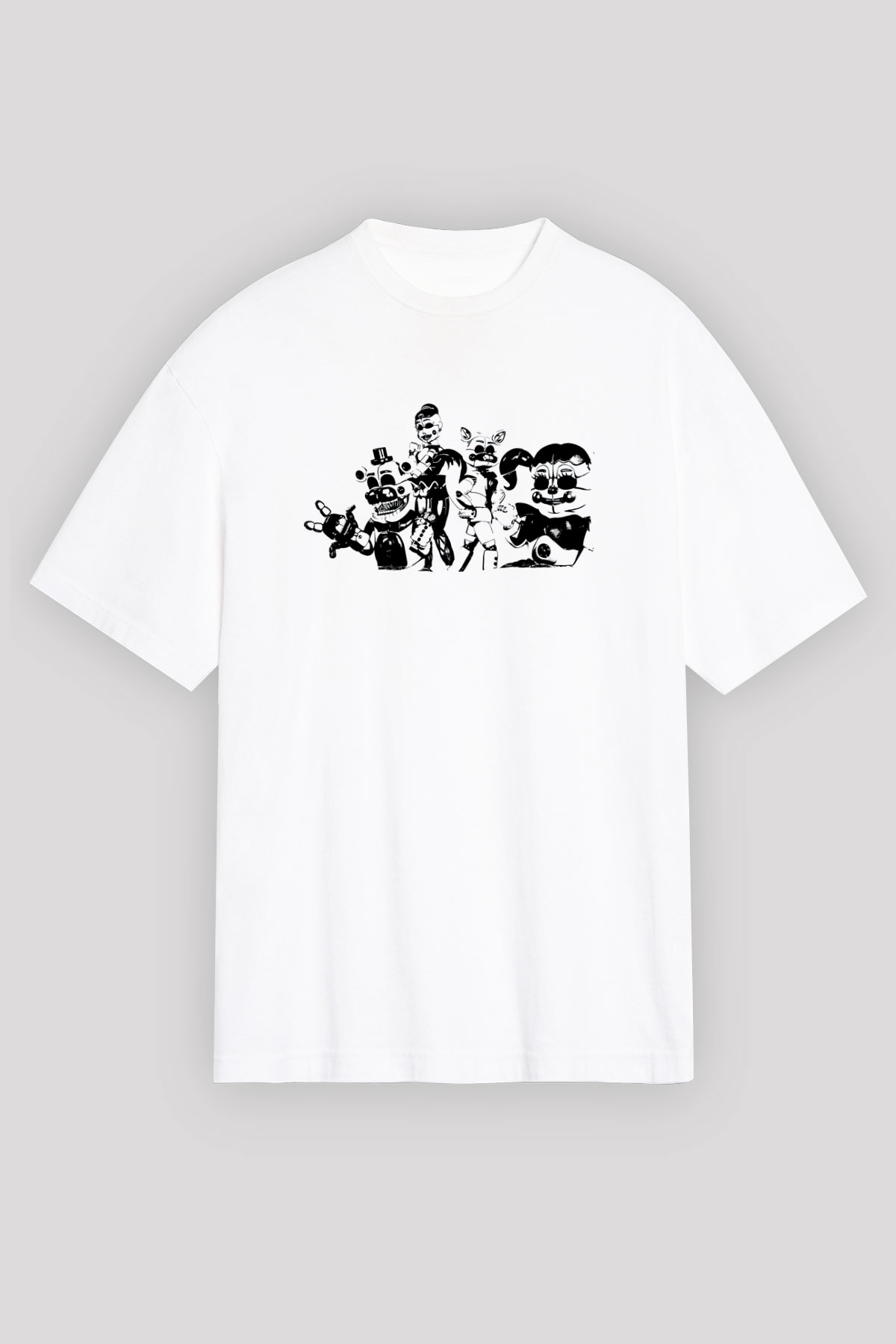 Elden Ring Baskılı Unisex Siyah Oversize Tişört - Tshirt