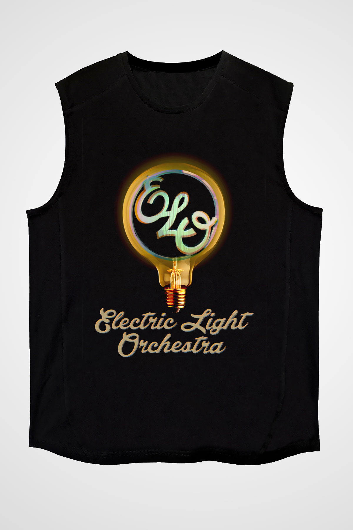 Electric Light Orchestra Siyah Unisex Kolsuz Tişört