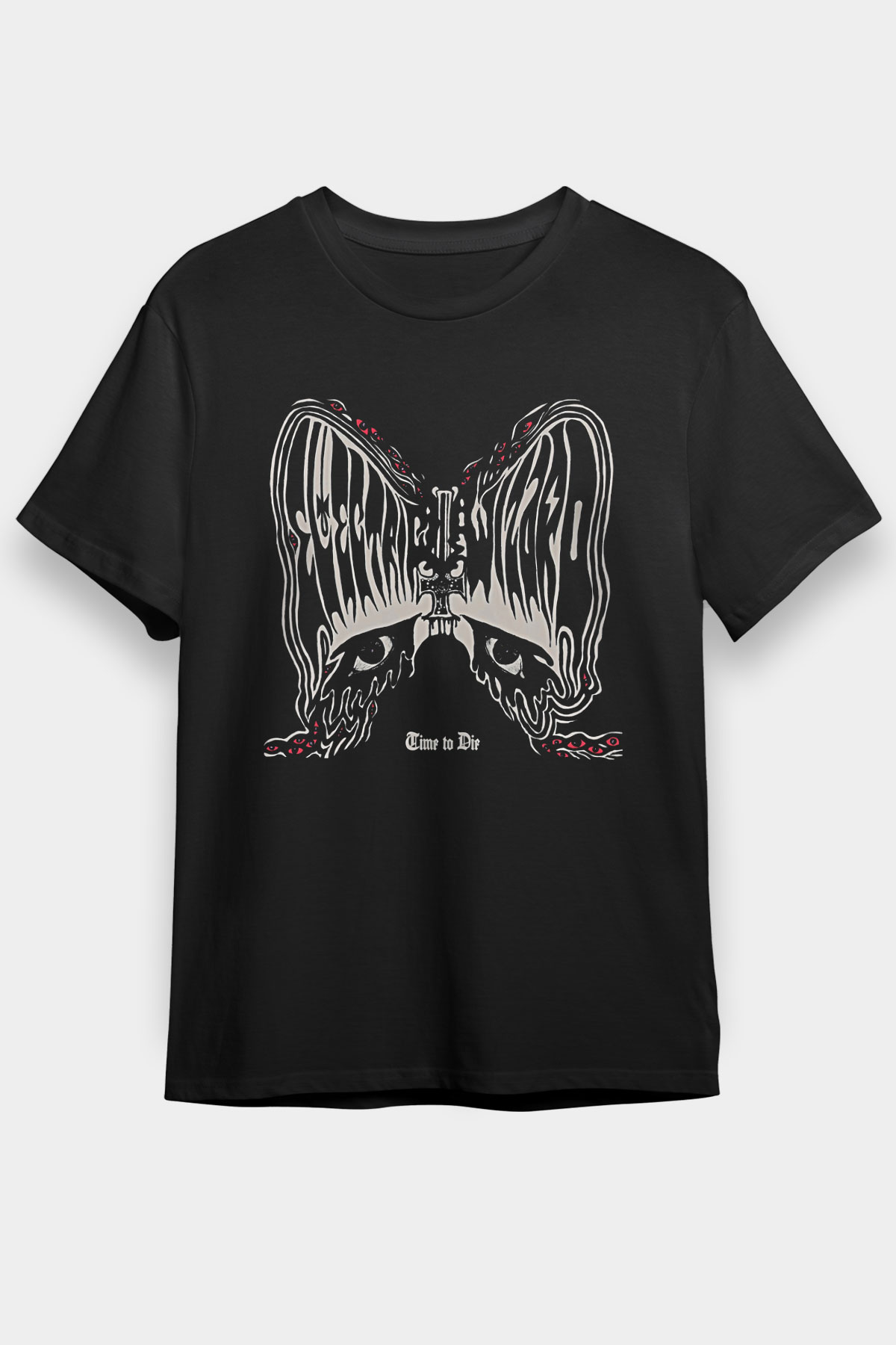 Electric Wizard Baskılı Unisex Siyah Tişört - Tshirt