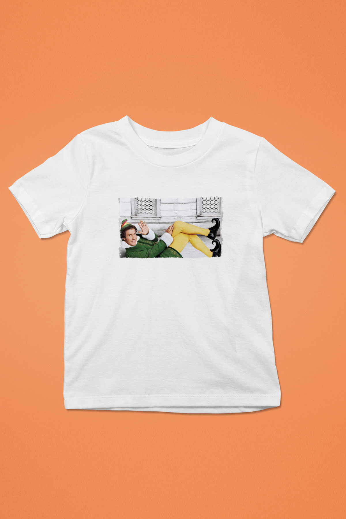 Elf Beyaz Unisex Çocuk Tişört