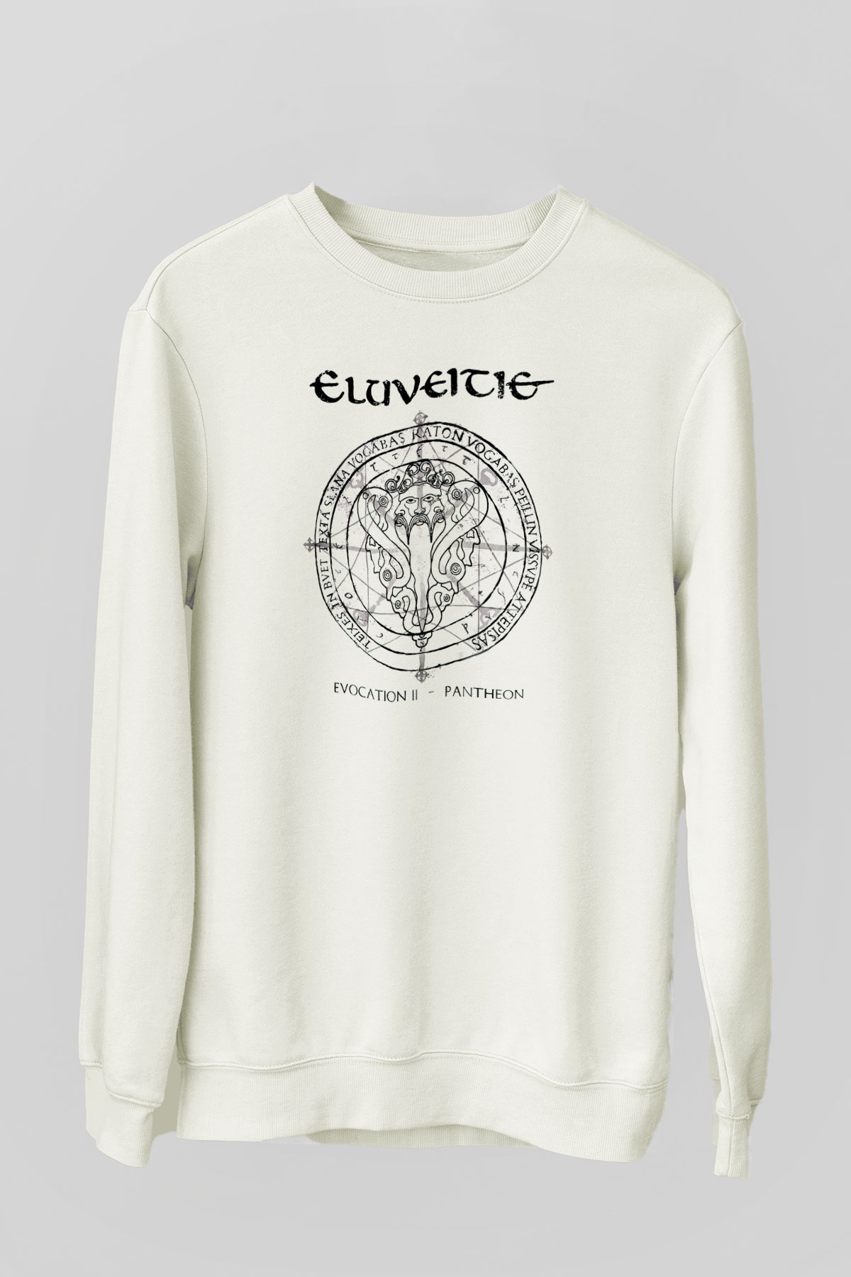 Eluveitie Beyaz Unisex Sweatshirt