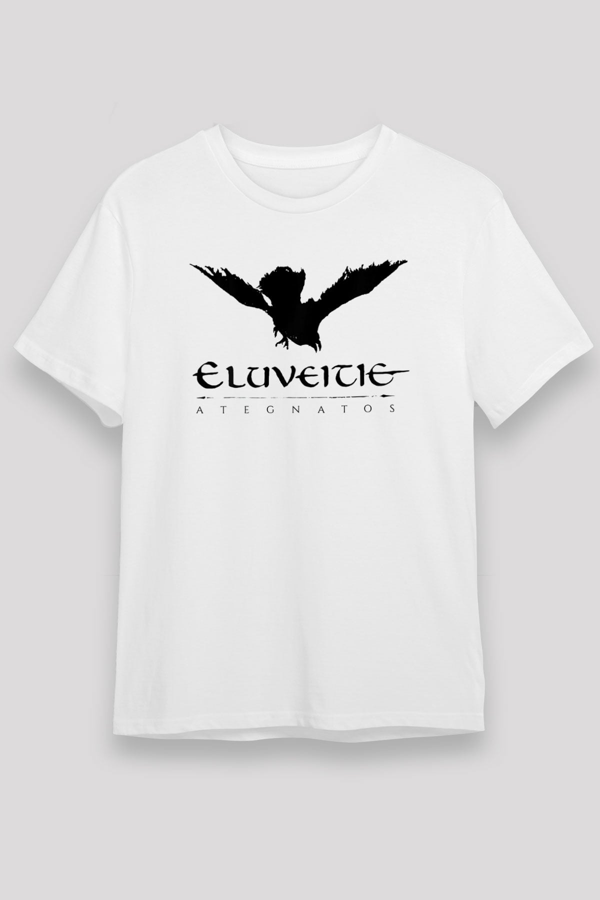 Eluveitie Beyaz Unisex Tişört T-Shirt - TişörtFabrikası