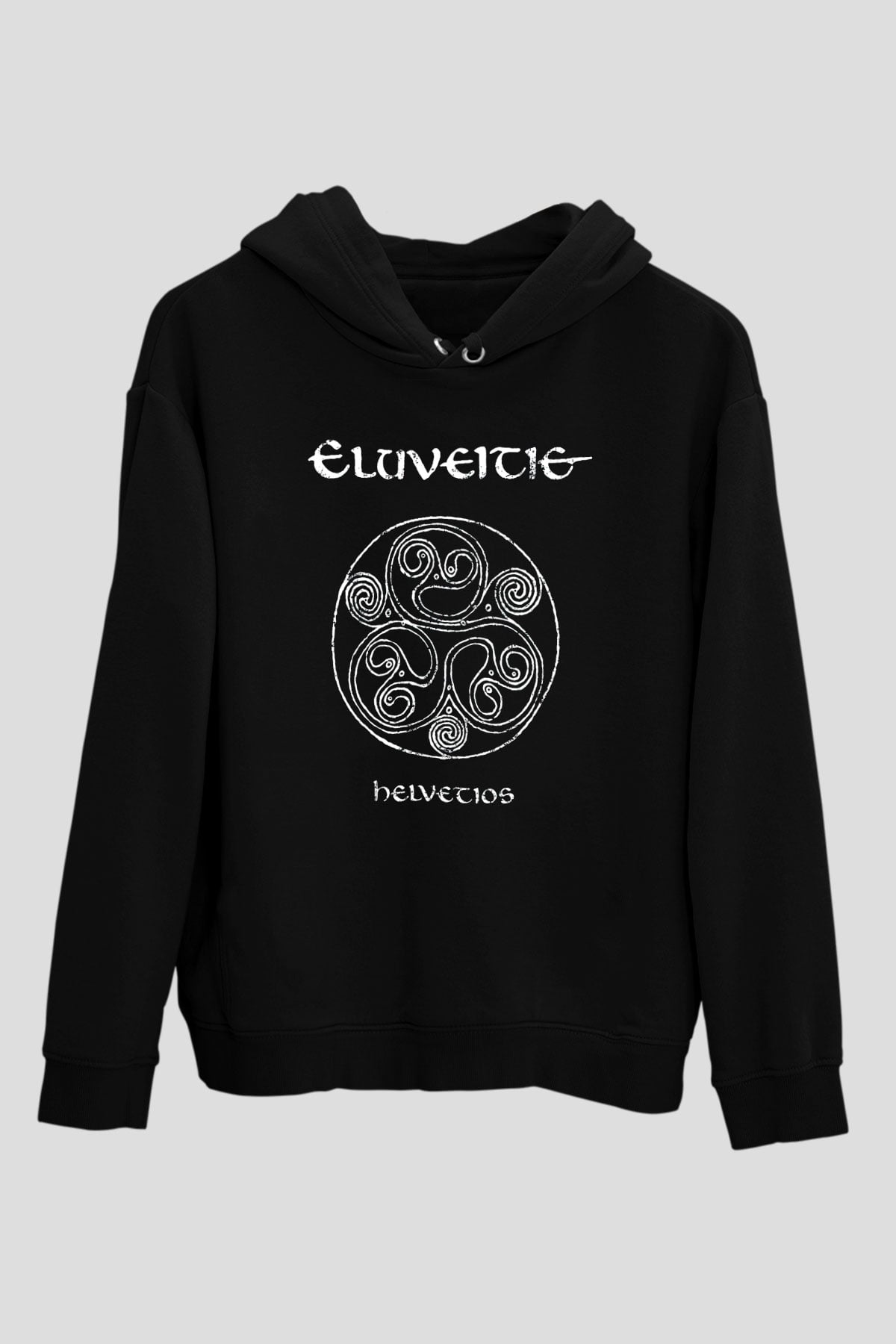 Eluveitie Siyah Unisex Hoodie