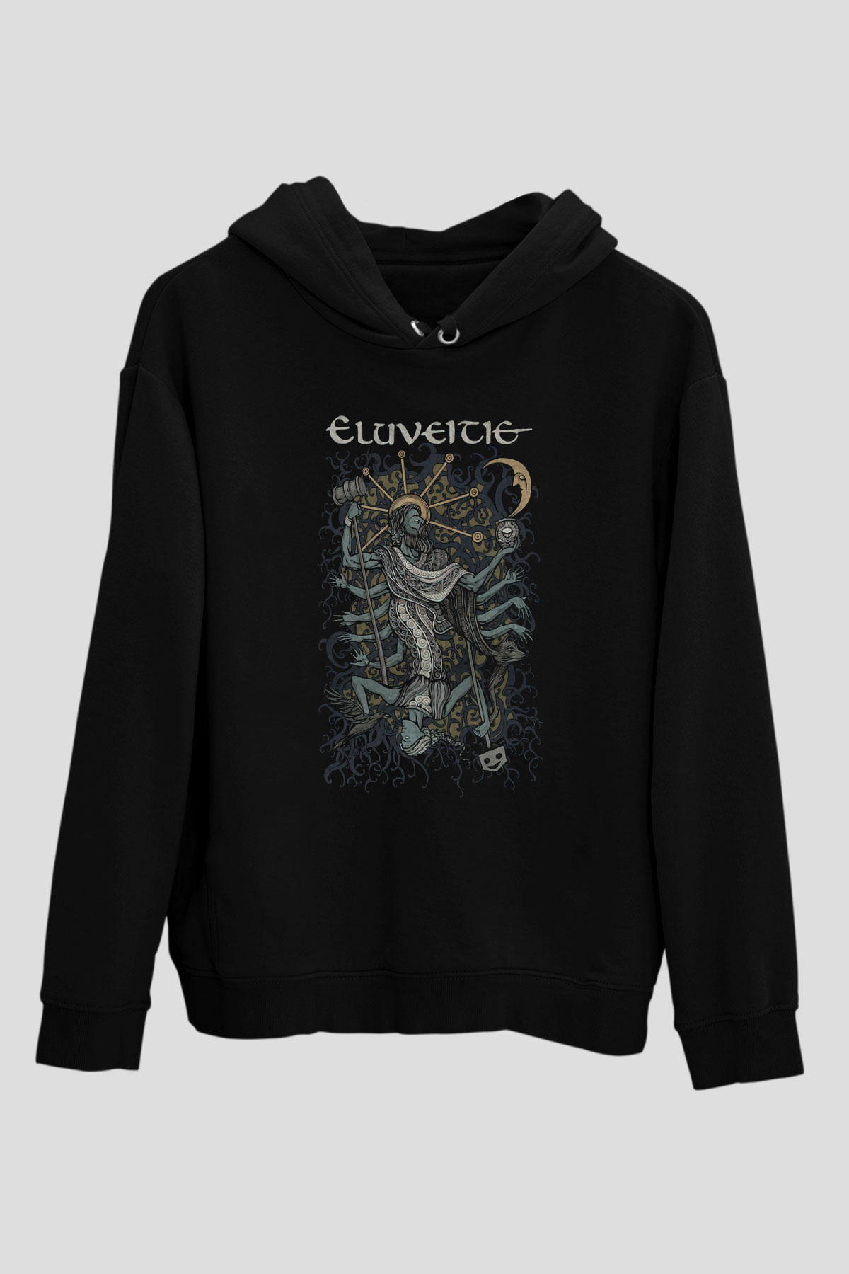 Eluveitie Siyah Unisex Hoodie