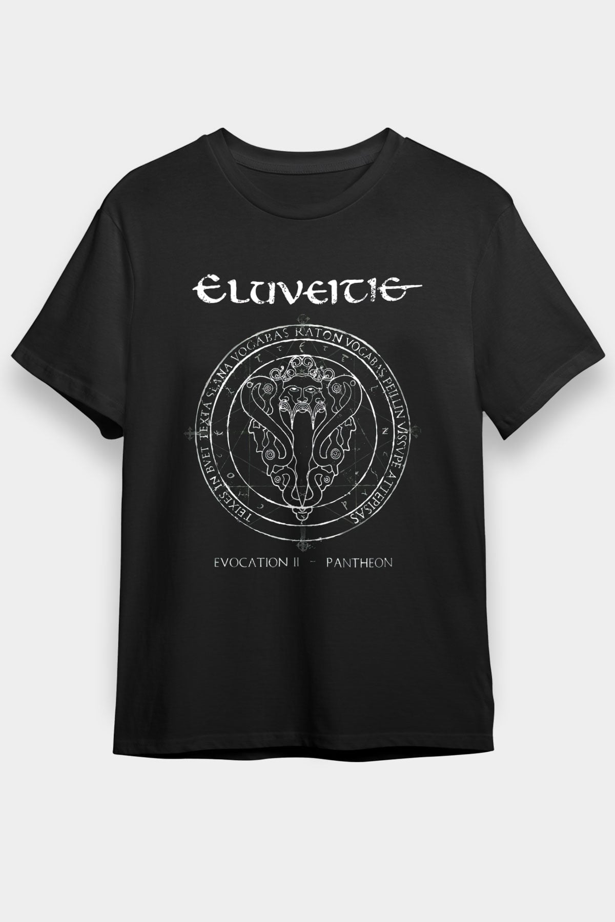 Eluveitie Siyah Unisex Tişört T-Shirt - TişörtFabrikası