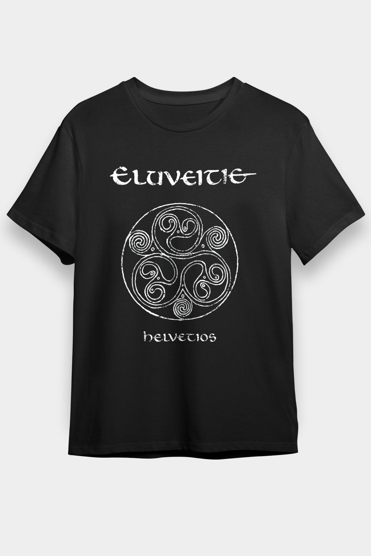 Eluveitie Siyah Unisex Tişört T-Shirt - TişörtFabrikası