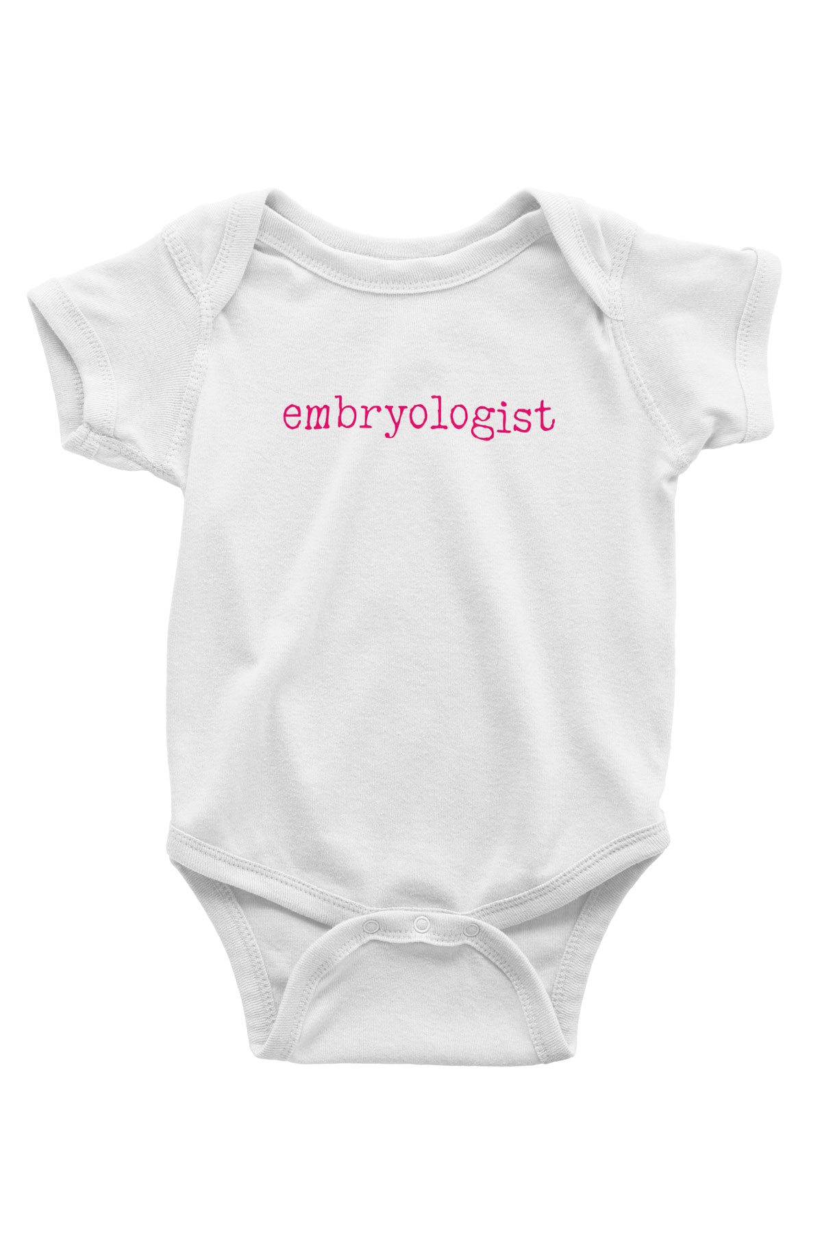 Embriyolog Beyaz Bebek Body - Zıbın