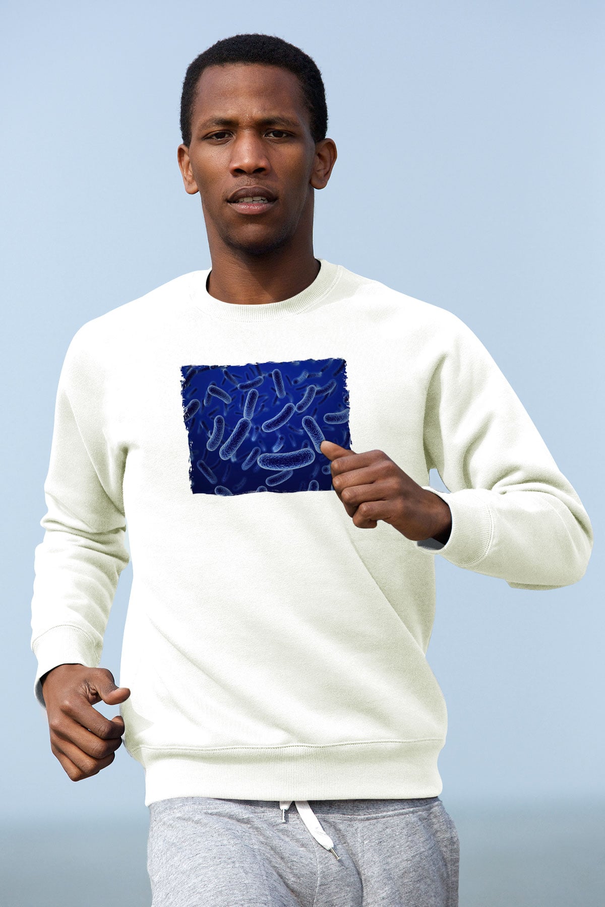 Embriyolog Beyaz Unisex Sweatshirt