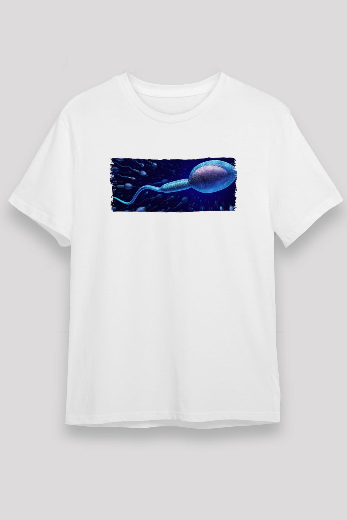 Embriyolog Beyaz Unisex Tişört T-Shirt - TişörtFabrikası