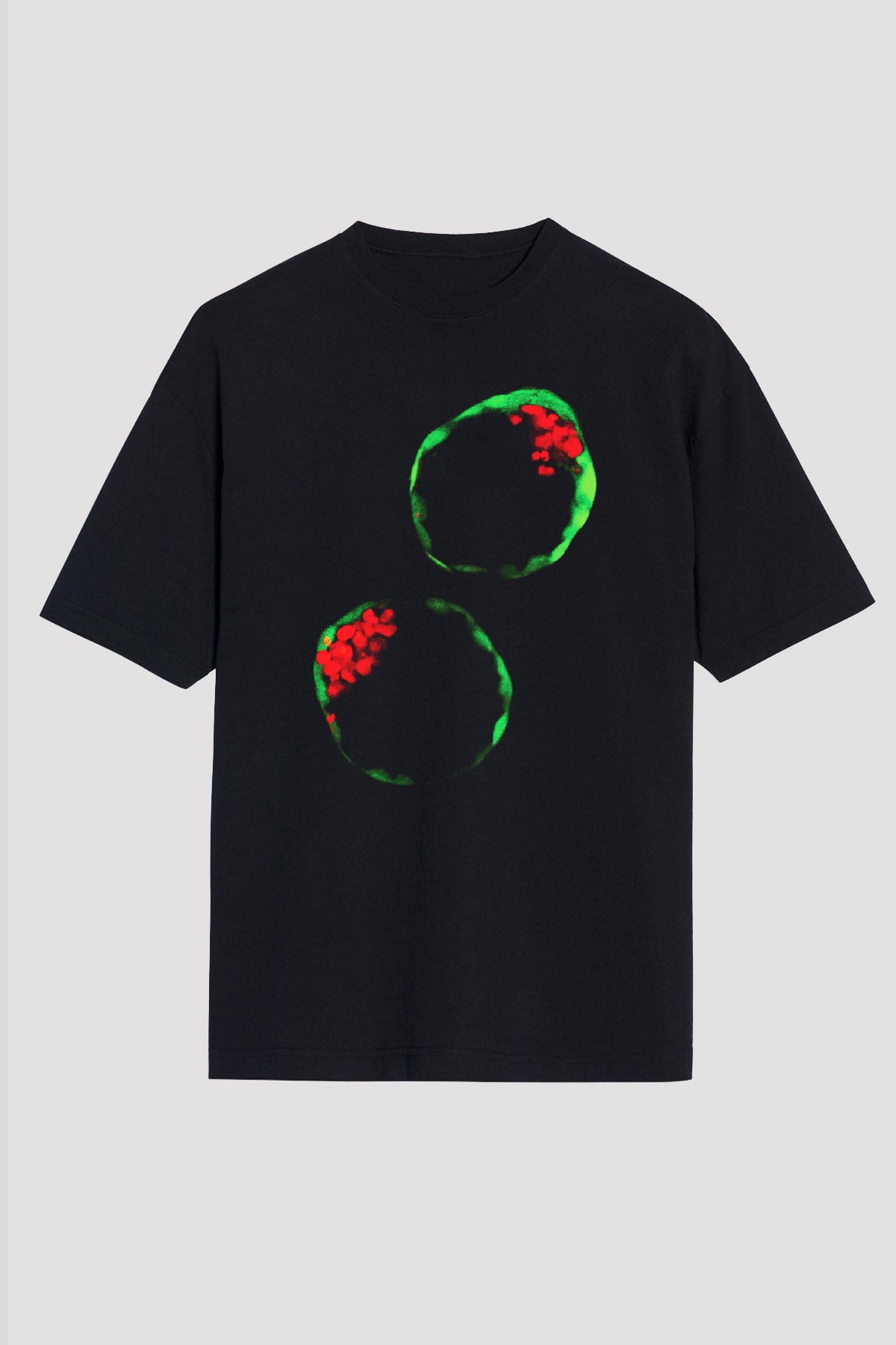 Embriyolog Siyah Unisex Oversize Tişört T-Shirt