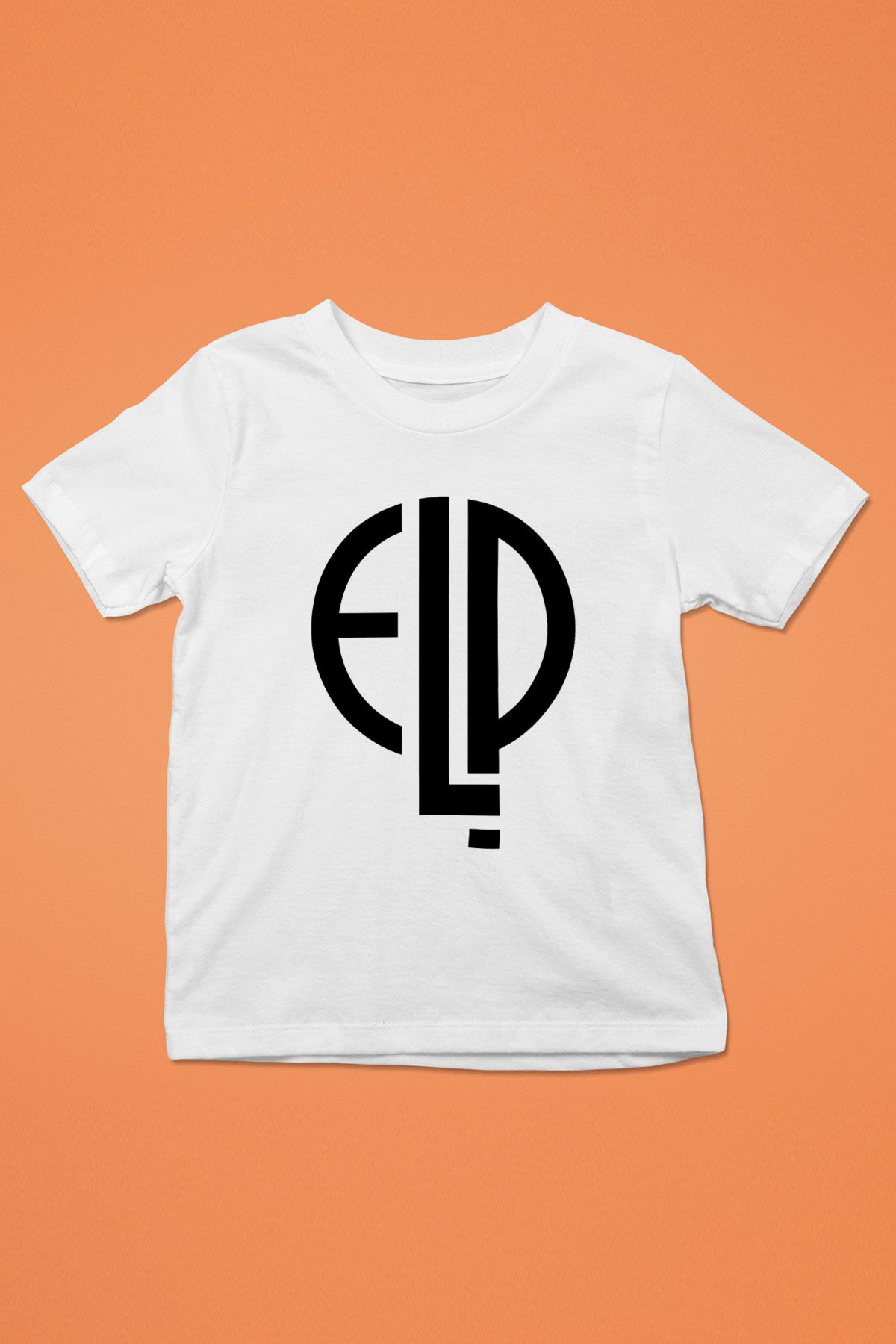 Emerson, Lake and Palmer Baskılı Beyaz Unisex Çocuk Tişört