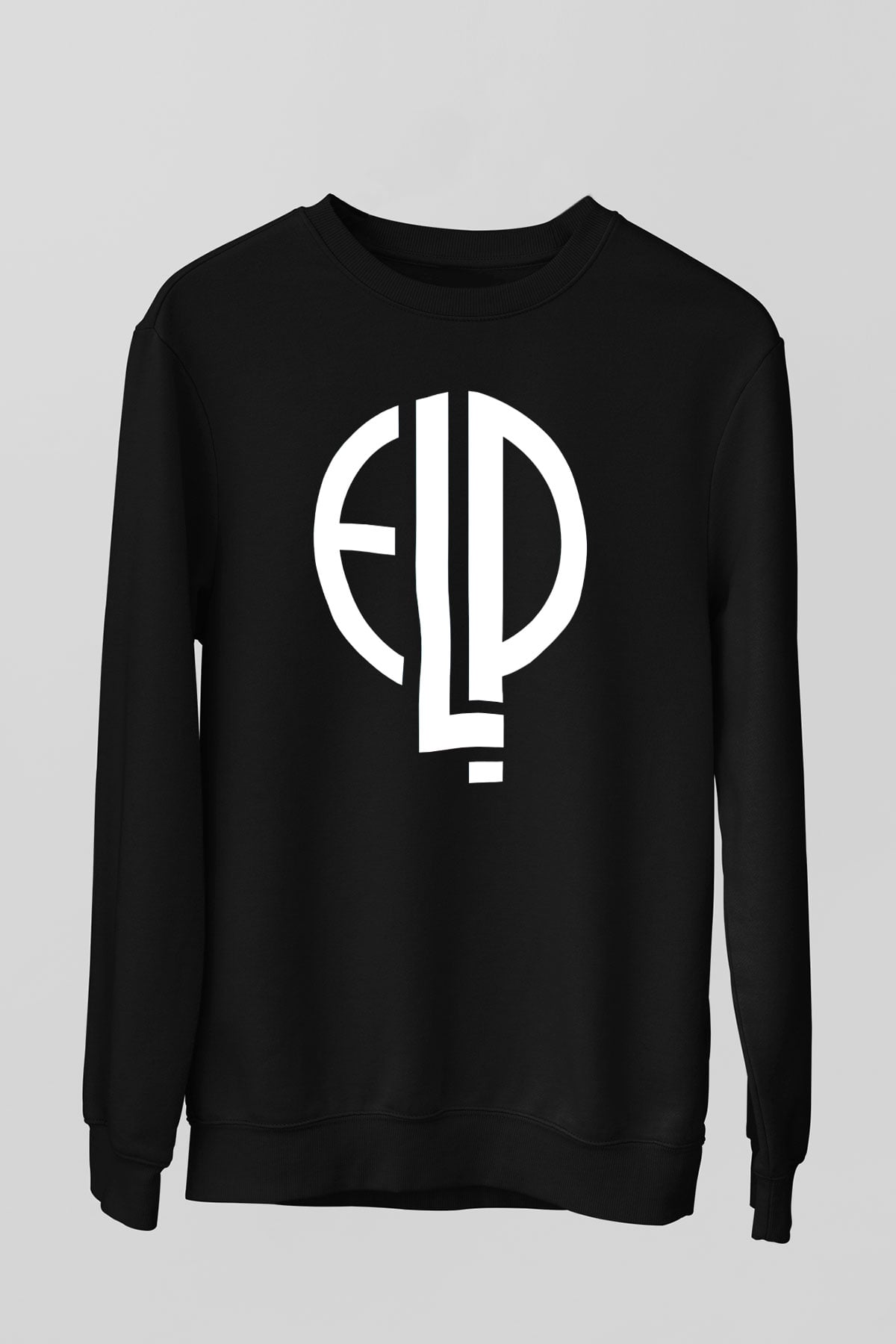 Emerson, Lake and Palmer Siyah Unisex Sweatshirt
