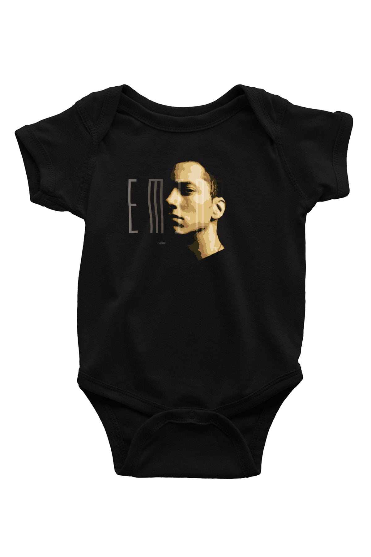 Eminem Siyah Bebek Body - Zıbın