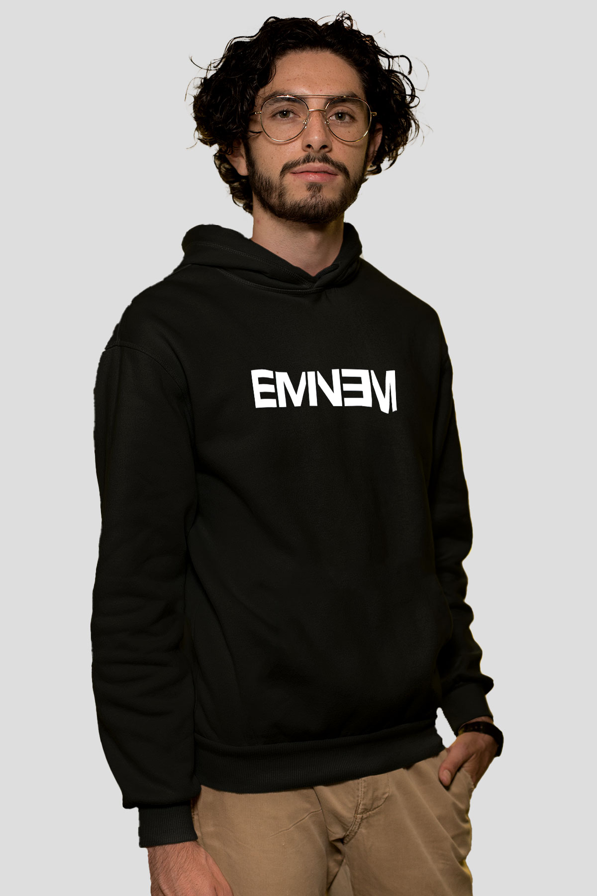 Eminem Siyah Unisex Hoodie