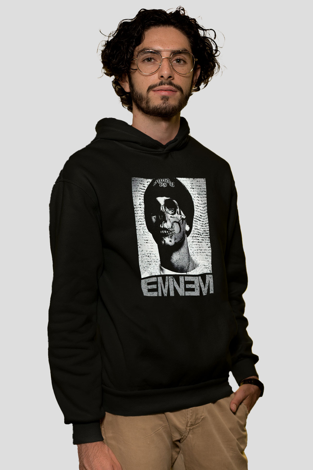 Eminem Siyah Unisex Hoodie