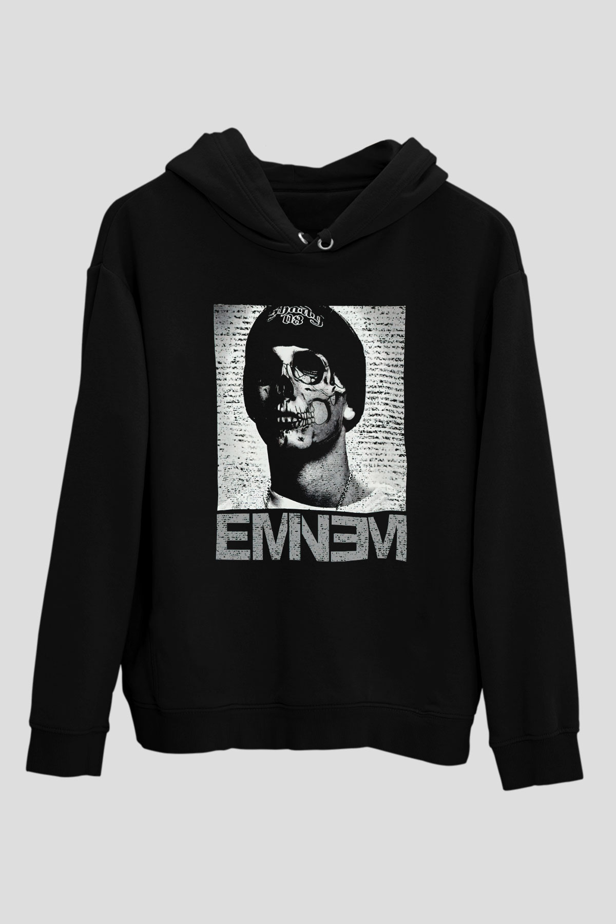 Eminem Siyah Unisex Hoodie