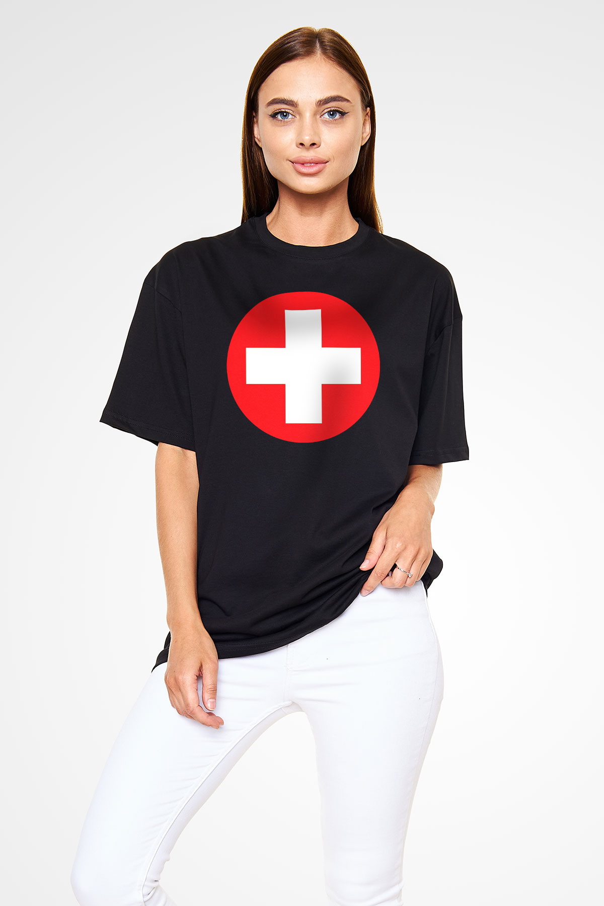 Eminem Siyah Unisex Oversize Tişört T-Shirt