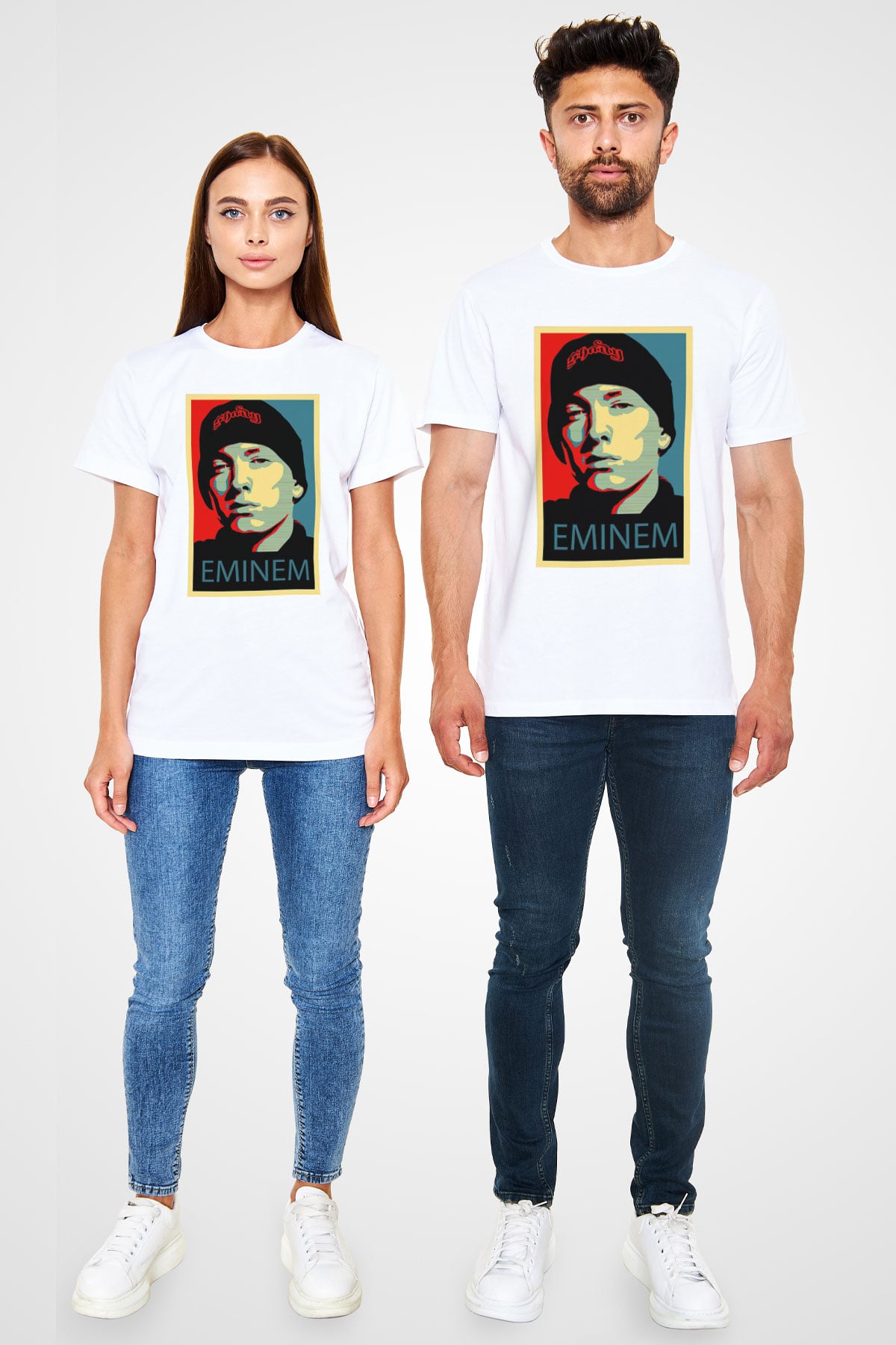 Eminem Siyah Unisex Tişört T-Shirt - TişörtFabrikası