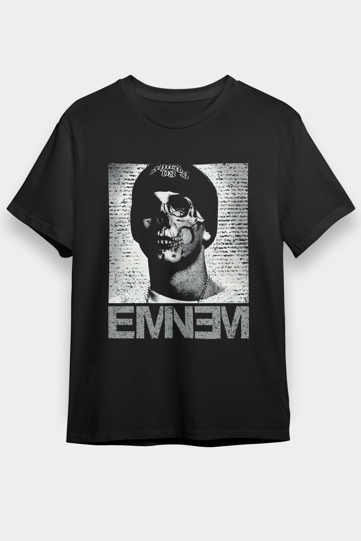 Eminem Siyah Unisex Tişört T-Shirt - TişörtFabrikası