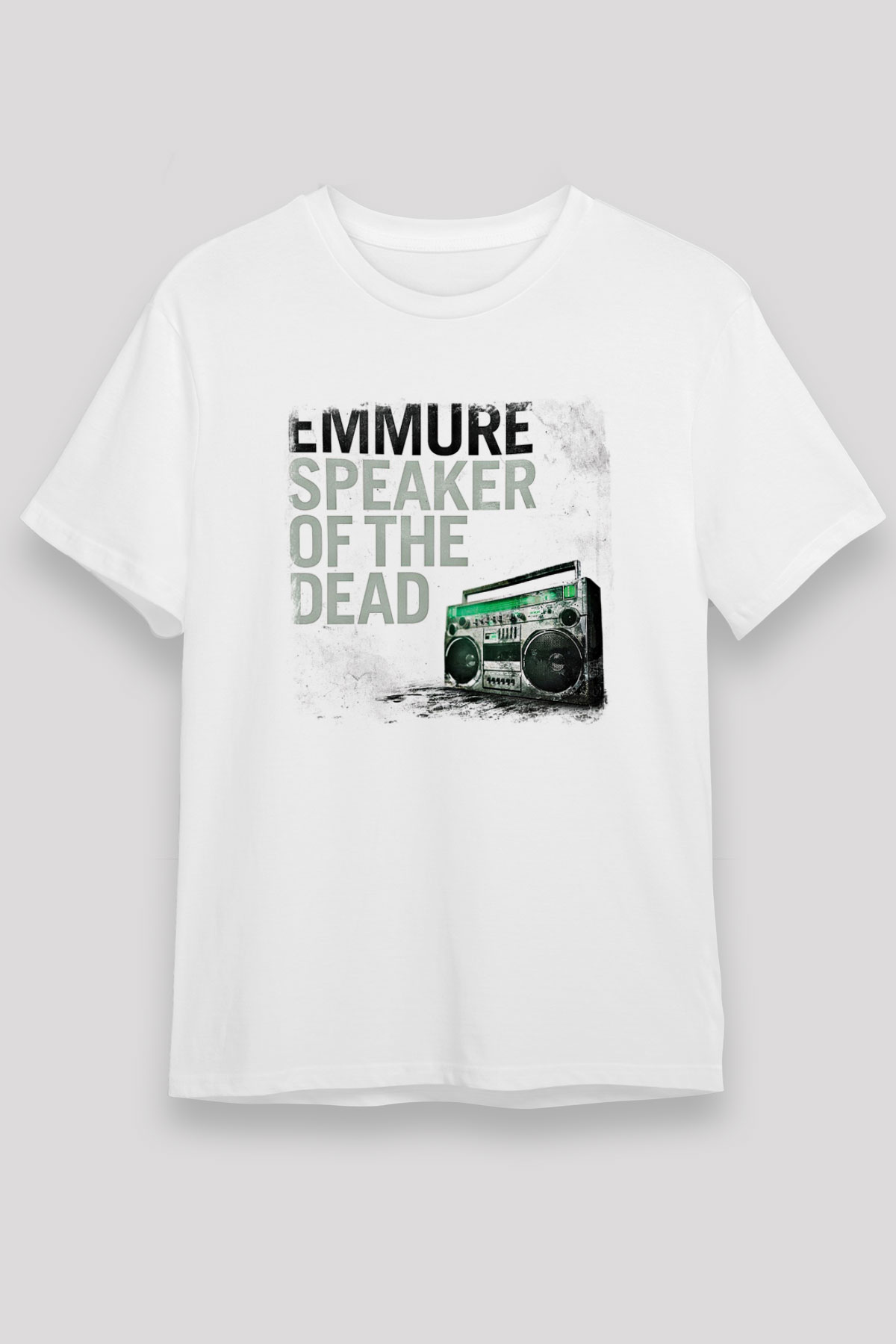 Emmure Baskılı Unisex Beyaz Tişört