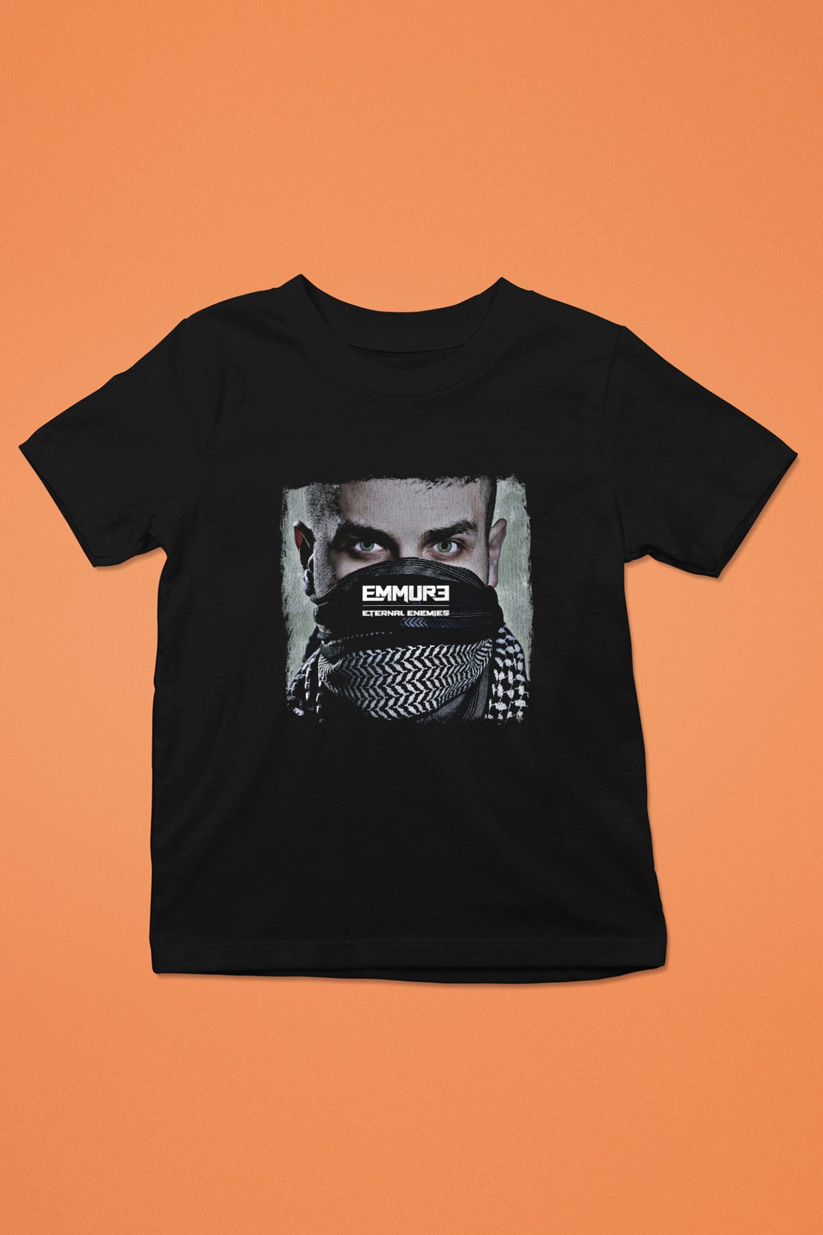 Emmure Baskılı Unisex Siyah Çocuk Tişört