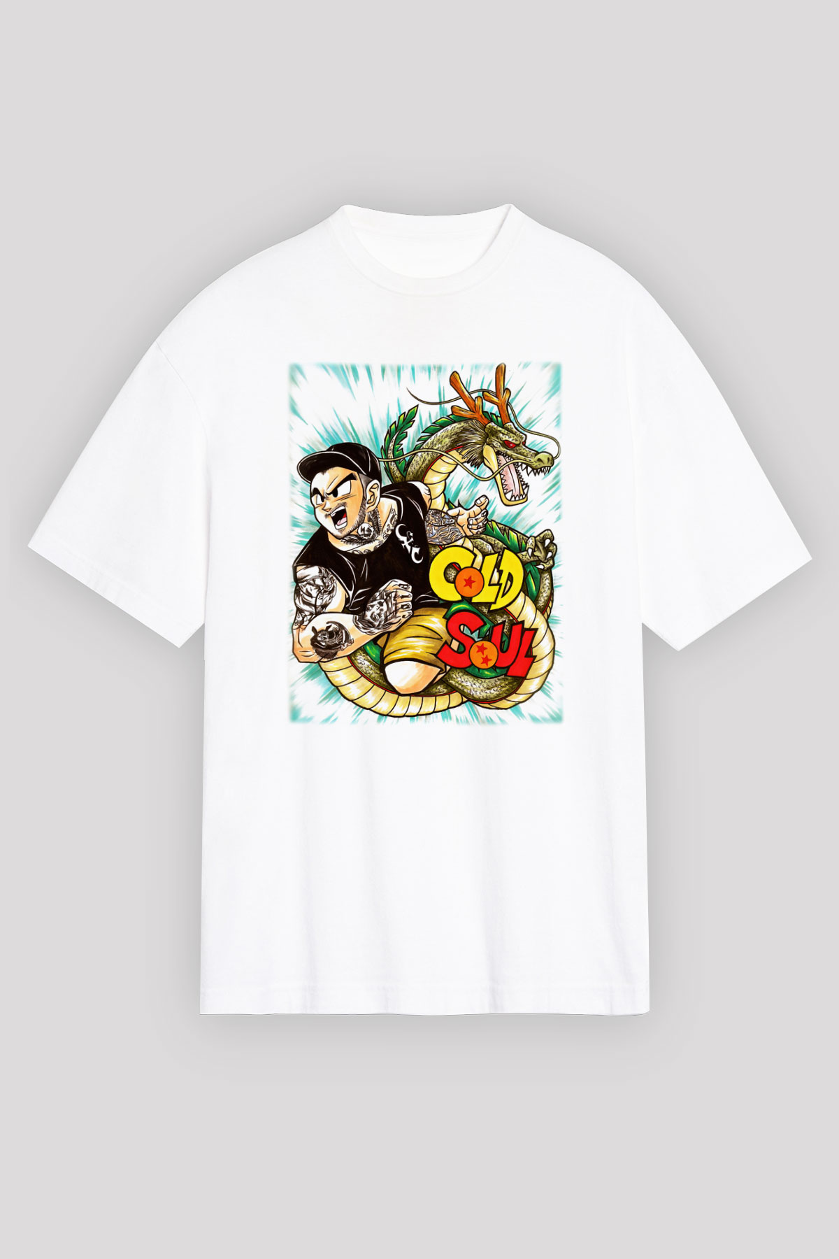 Emmure Beyaz Unisex Oversize Tişört T-Shirt