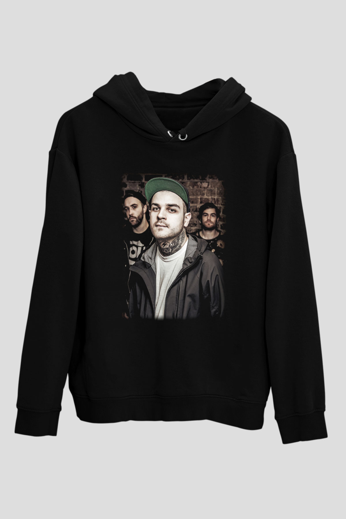Emmure Siyah Unisex Hoodie