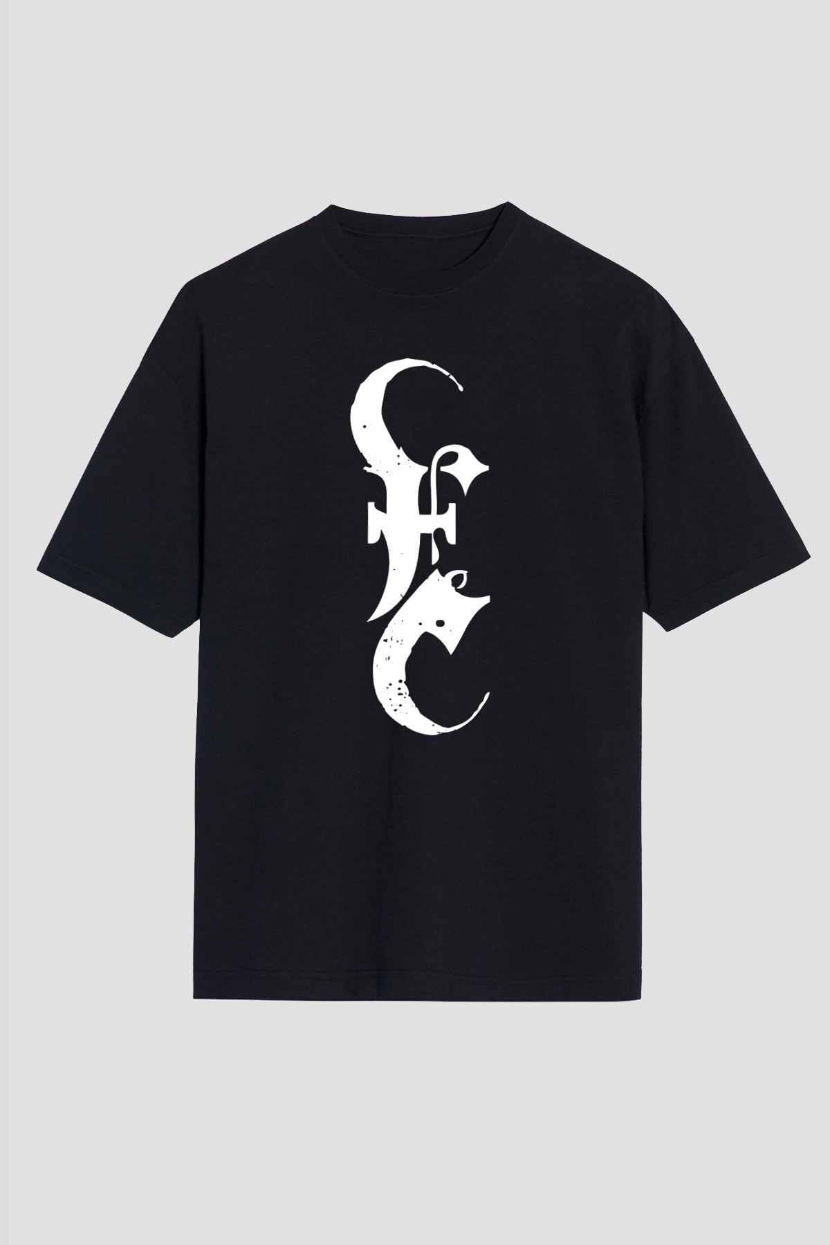 Emmure Siyah Unisex Oversize Tişört T-Shirt