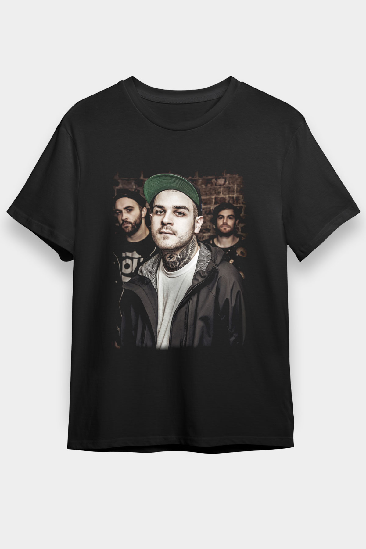 Emmure Siyah Unisex Tişört T-Shirt - TişörtFabrikası