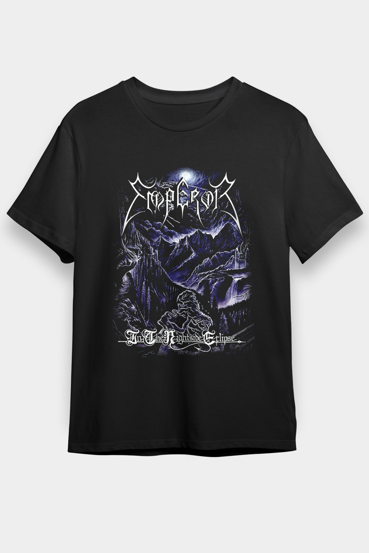 Emperor Siyah Unisex Tişört T-Shirt - TişörtFabrikası