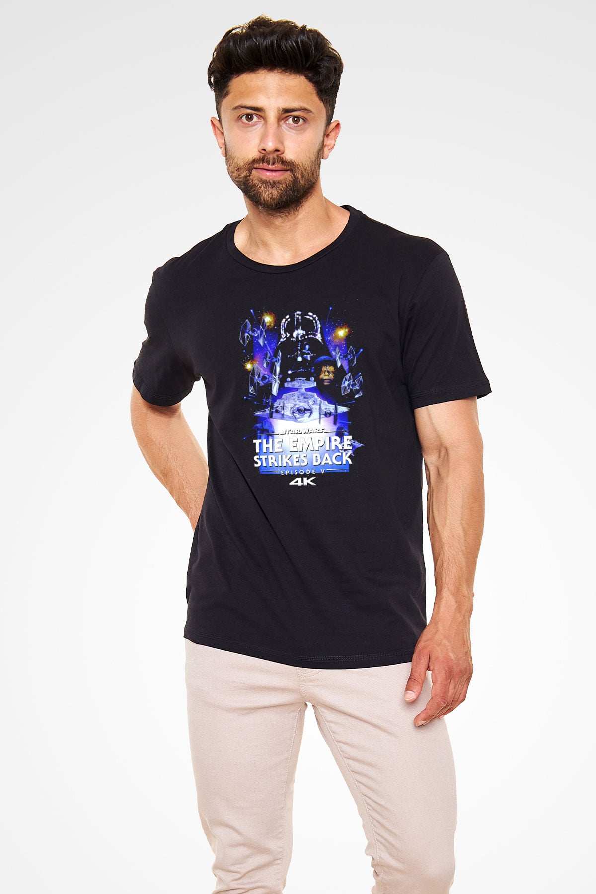 Empire Strikes Back Siyah Unisex Tişört