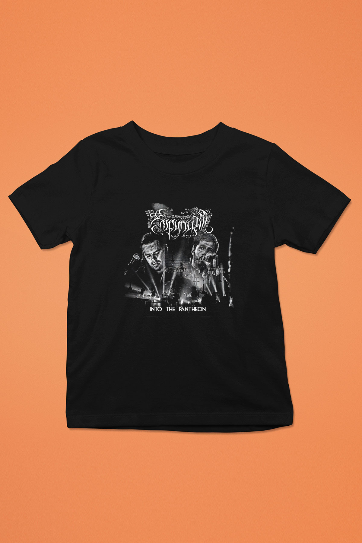 Empyrium Baskılı Unisex Siyah Çocuk Tişört - Tshirt