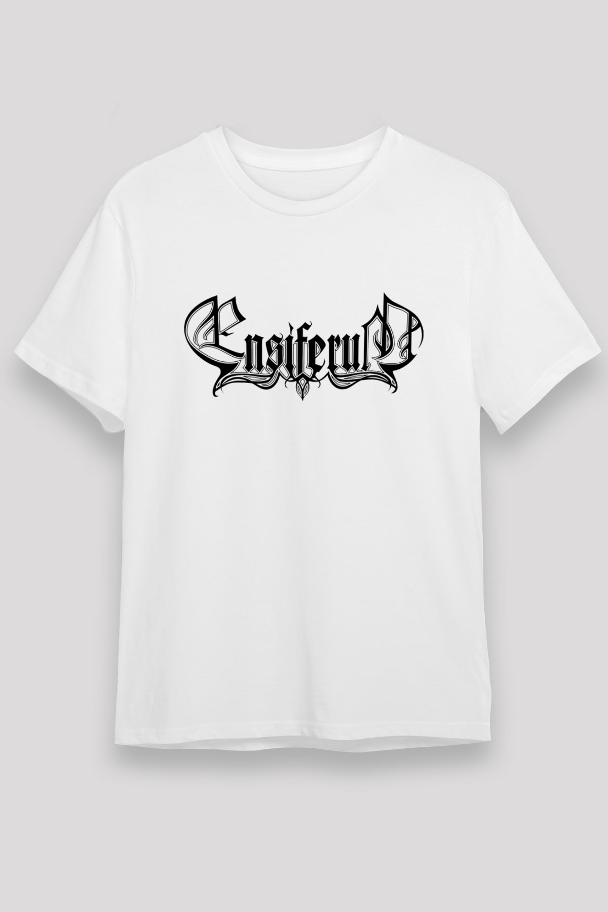 Ensiferum Beyaz Unisex Tişört T-Shirt - TişörtFabrikası