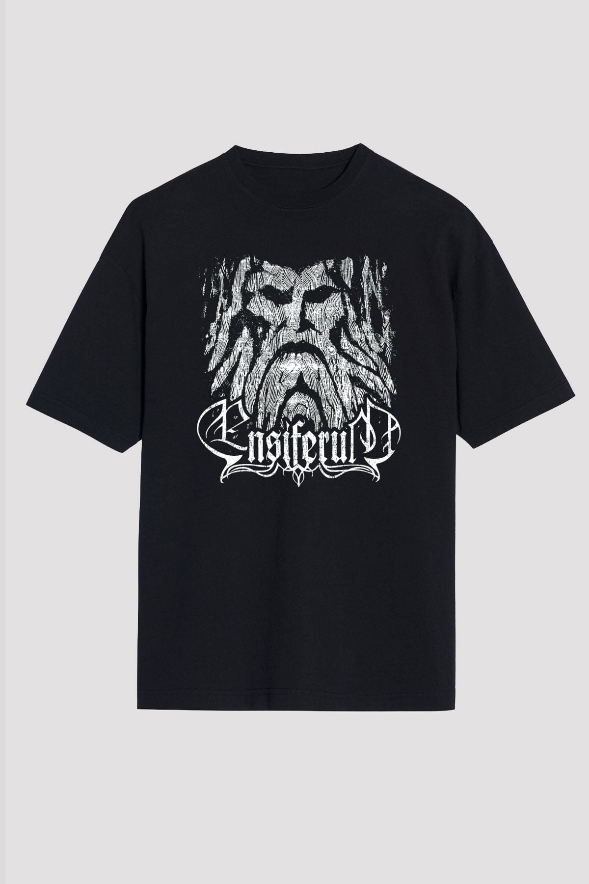 Ensiferum Siyah Unisex Oversize Tişört T-Shirt