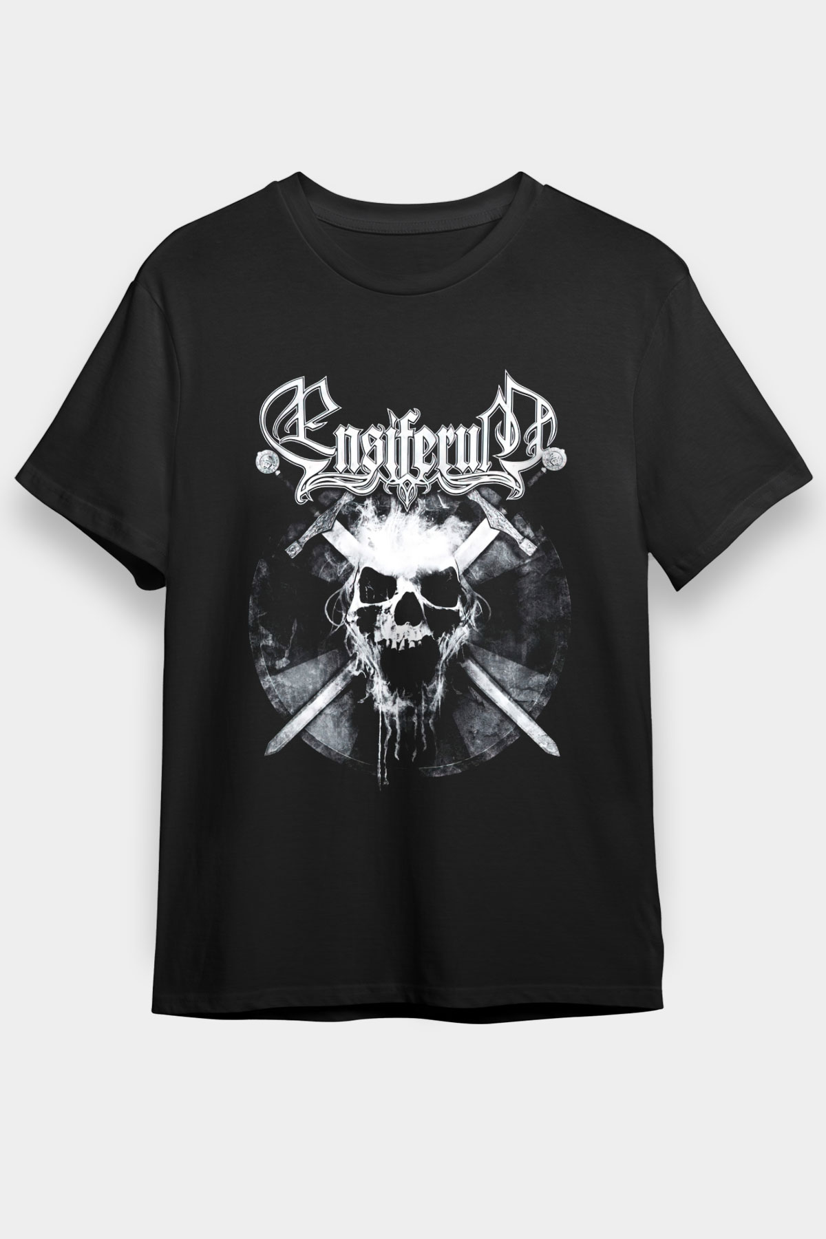 Ensiferum Siyah Unisex Tişört T-Shirt - TişörtFabrikası